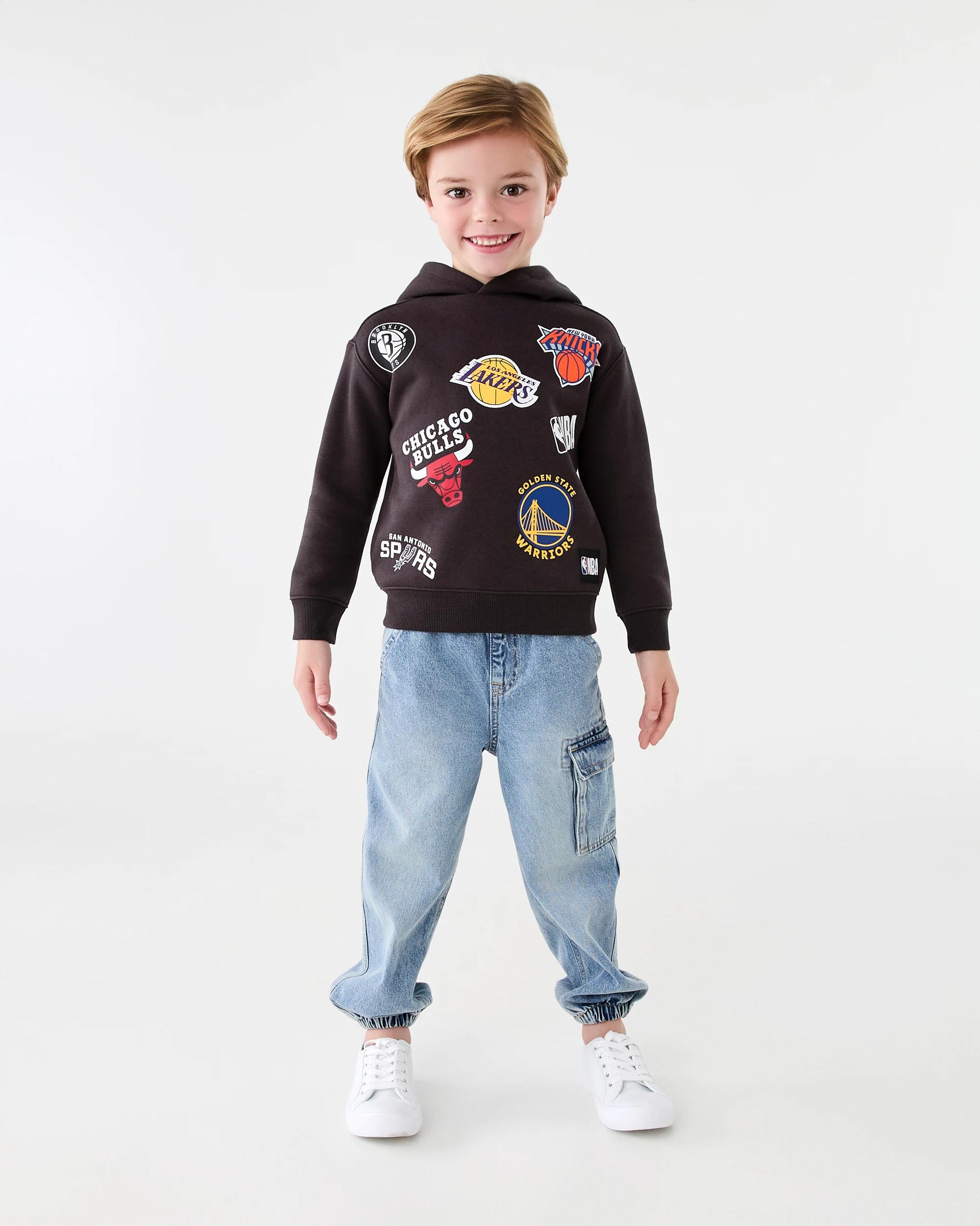 7 Official NBA Kids Printed Hoodie Nba 7d4p, 7 of 7