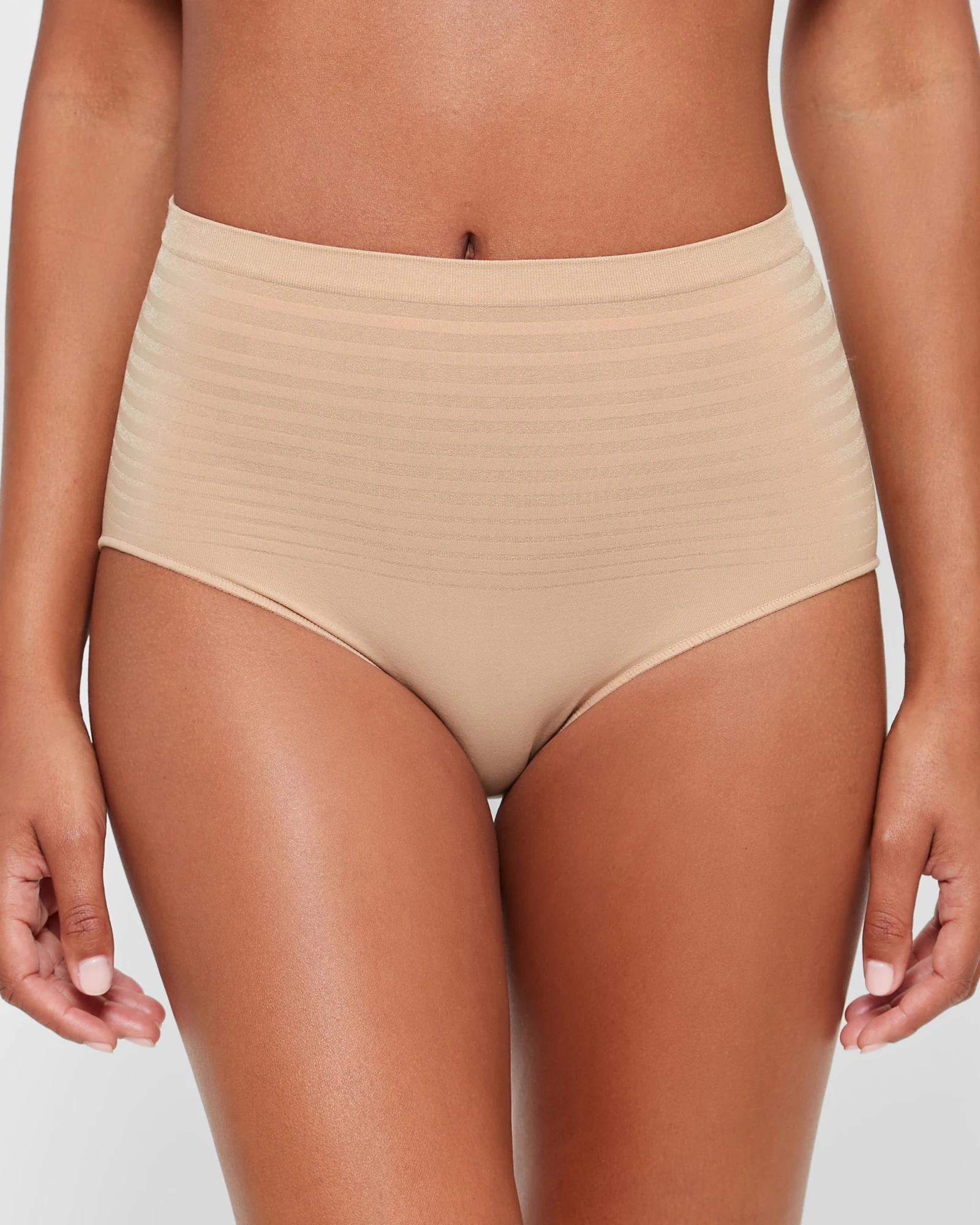 2 Target 2 Pack Matte And Shine Full Briefs LATTE, 2 of 4