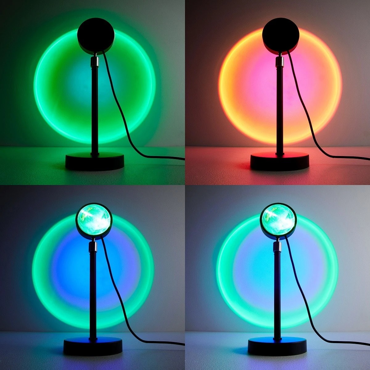 1 Iridescent Projection Lamp, 1 of 8