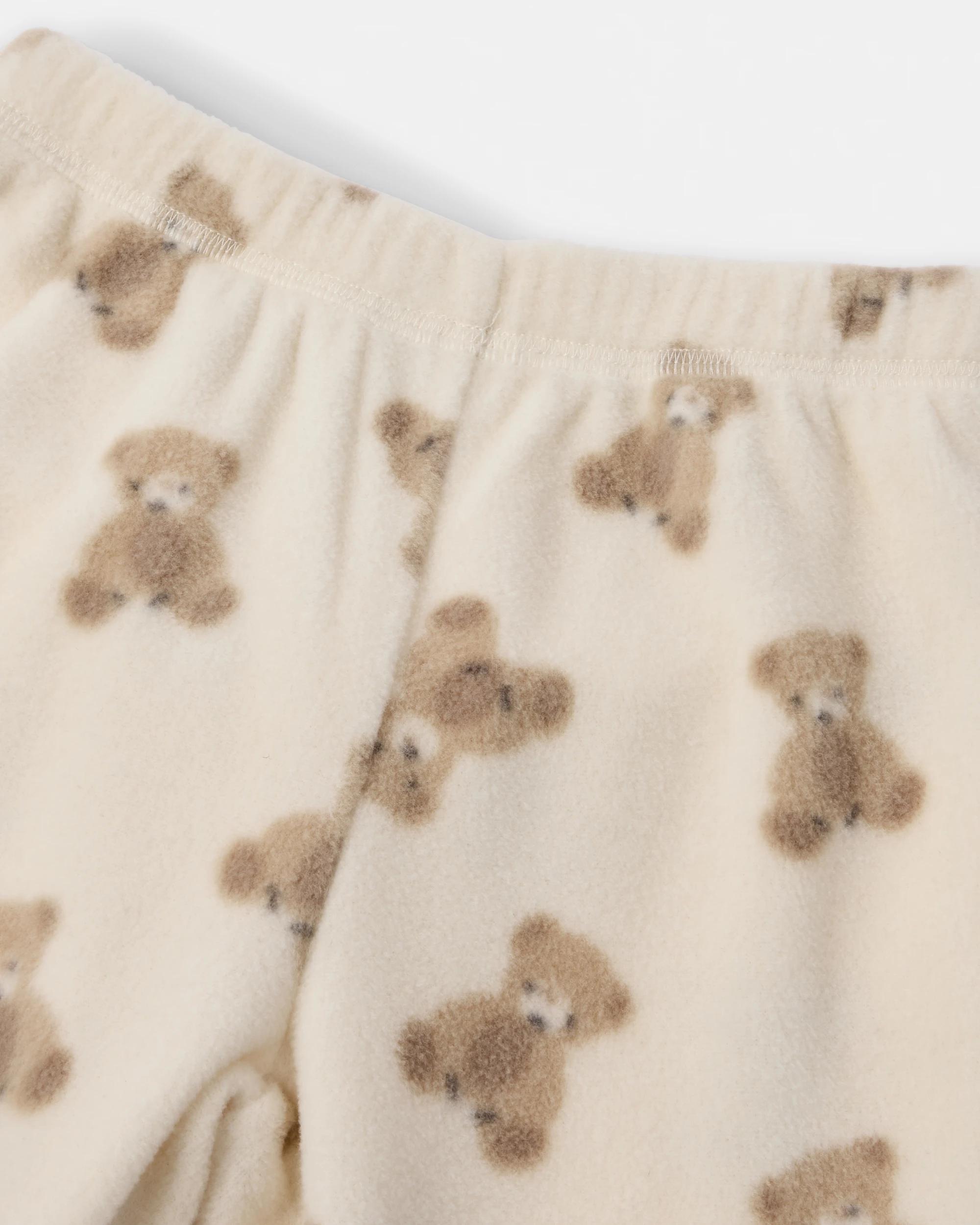 6 Polar Fleece Set Beig Bear, 6 of 6