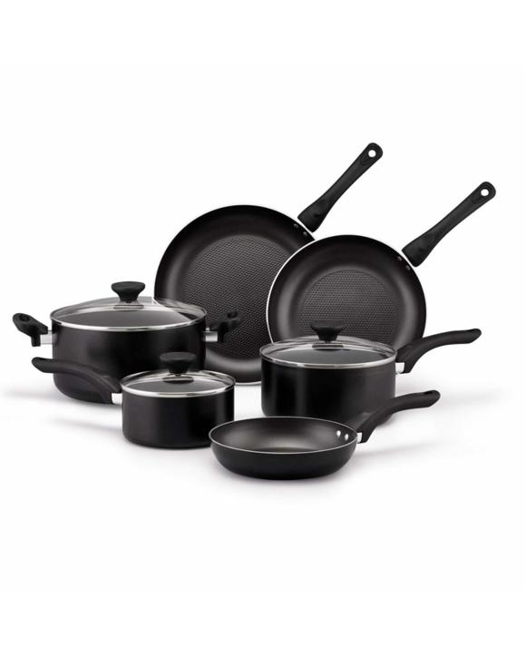 RACO Evolution Nonstick Induction 6 Piece Cookware Set - Black