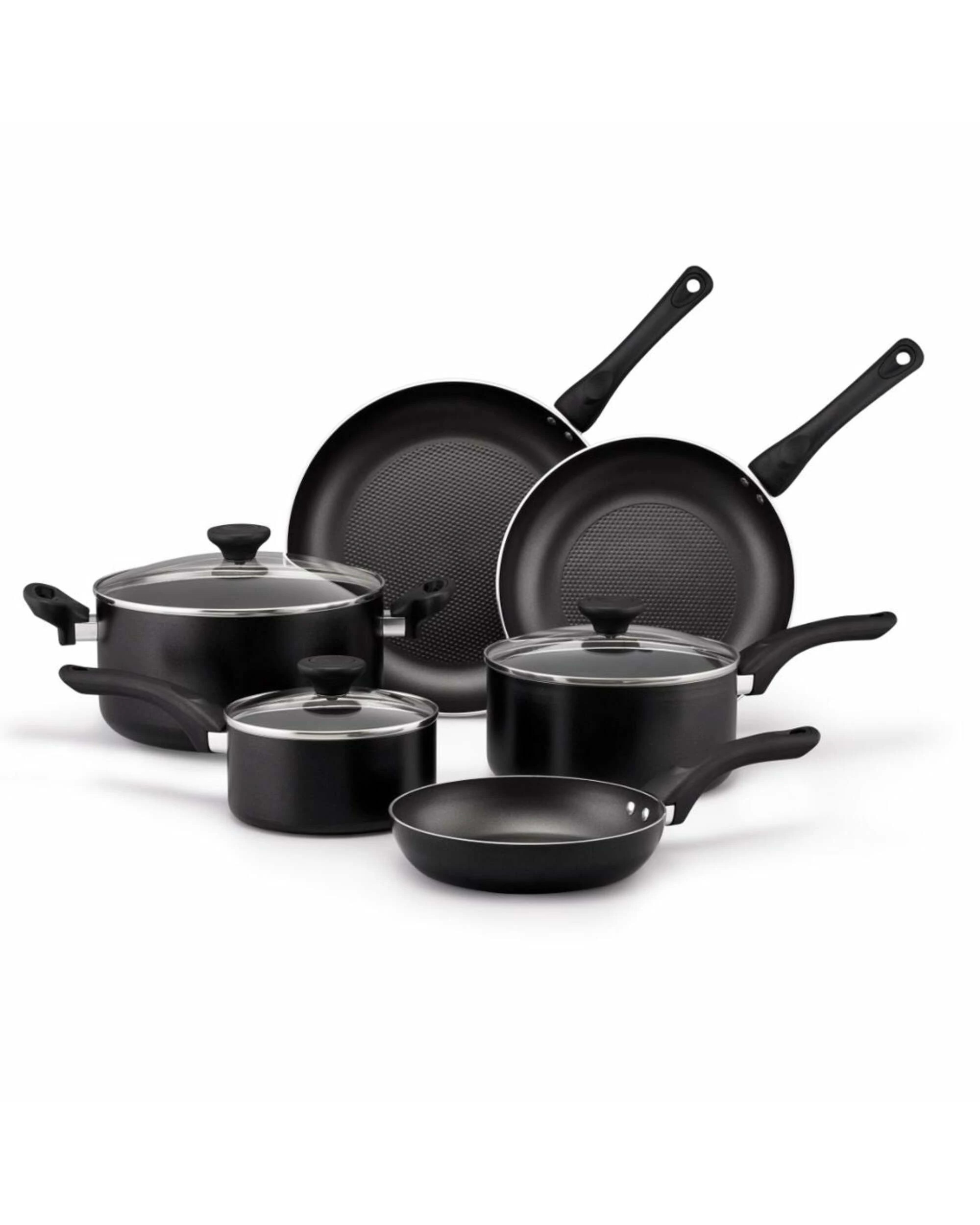 1 RACO Evolution Nonstick Induction 6 Piece Cookware Set - Black, 1 of 2
