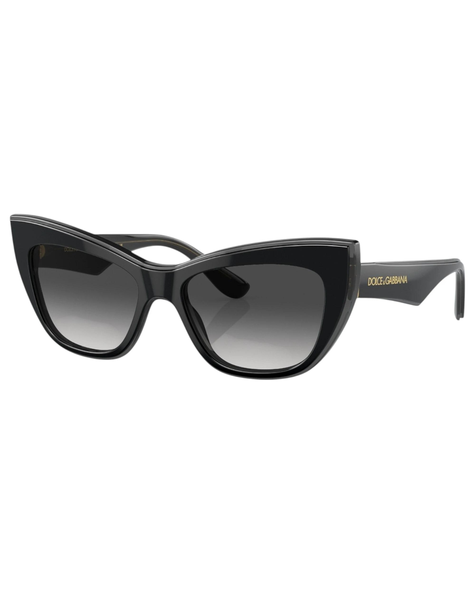 1 Dolce & Gabbana Womens Sunglasses Dg4417 Gradient Sunnies BLACK/ TRANSPARENT GREY, 1 of 5