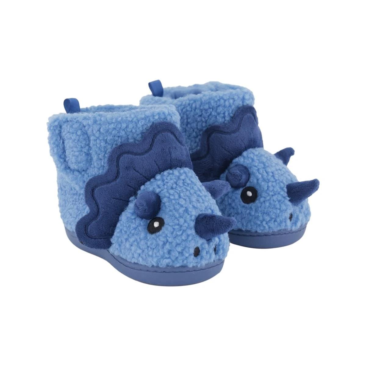 2 Baby Slipper Boots Strng Blue, 2 of 4