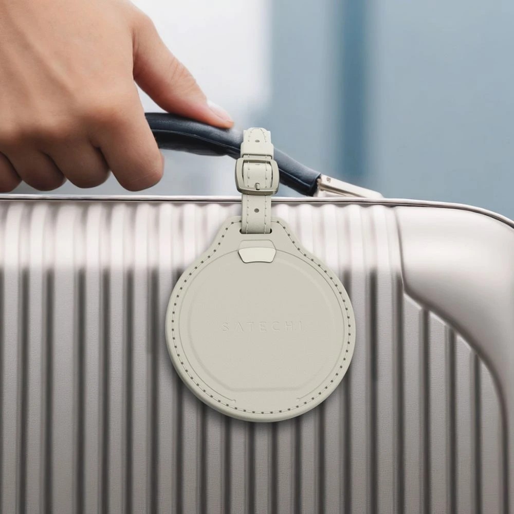 5 Satechi FindAll Vegan Leather Luggage Tag Sand, 5 of 5