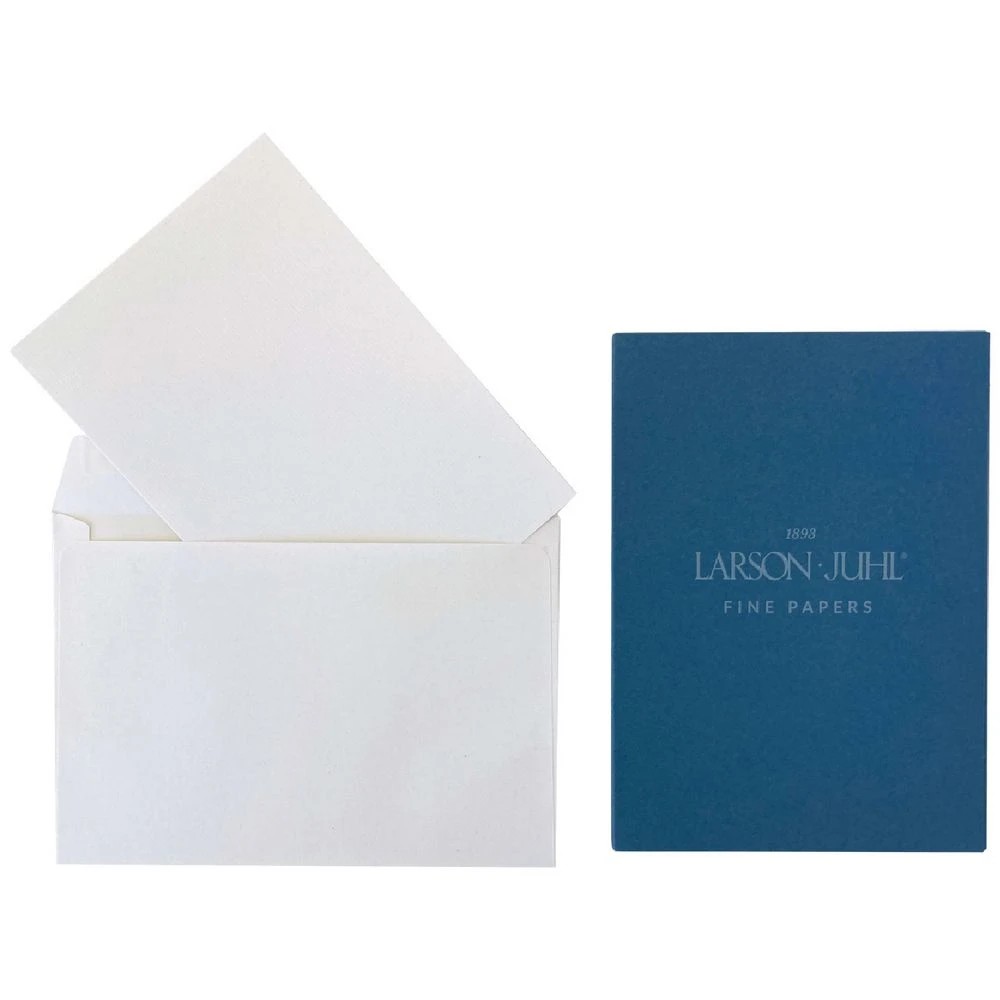 1 Larson-Juhl A5 Ambassador Writing Set 200gsm Natural White, 1 of 4