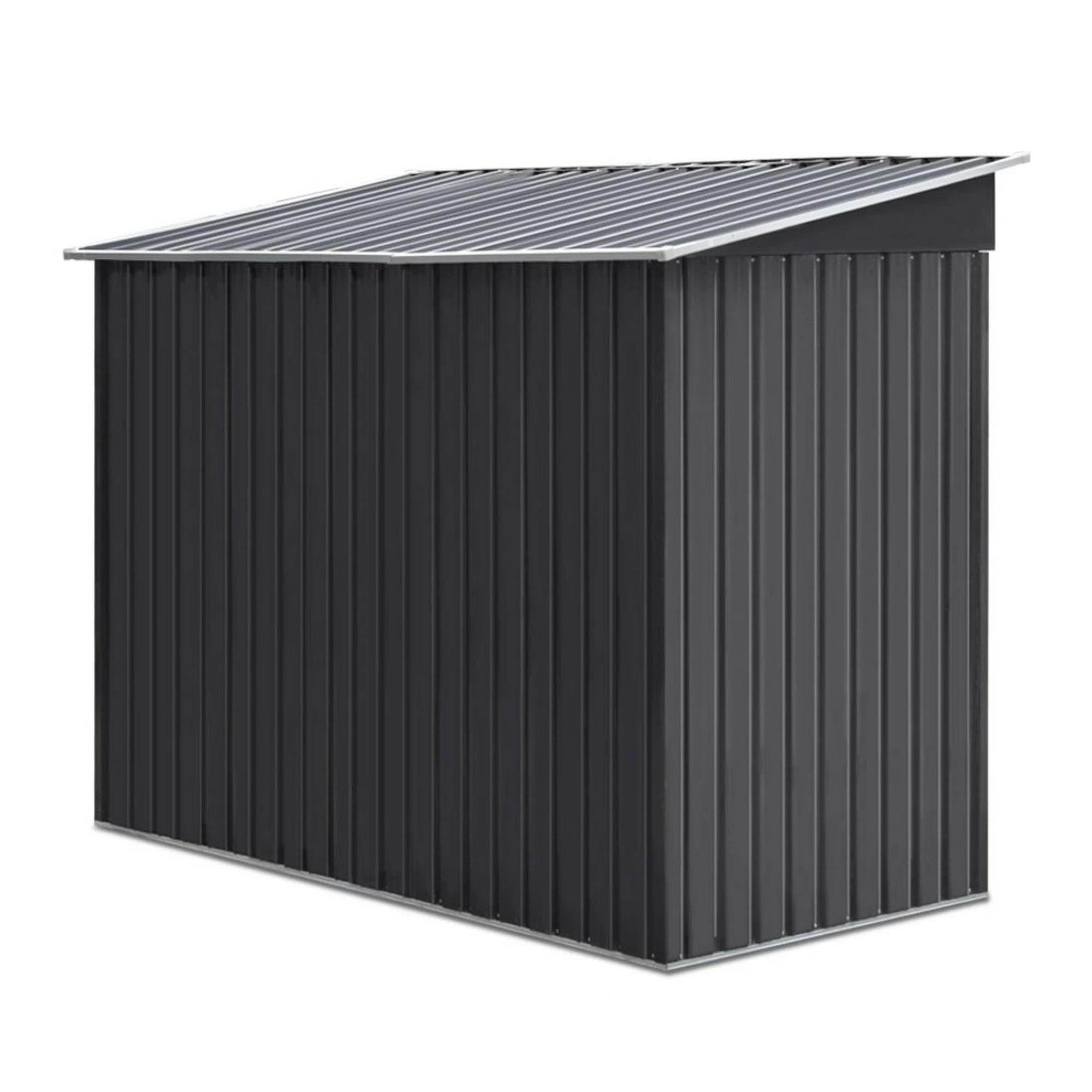 5 Giantz Garden Shed Metal Base Sheds Outdoor Storage Tool Workshop Sliding Door - Grey, 5 of 8