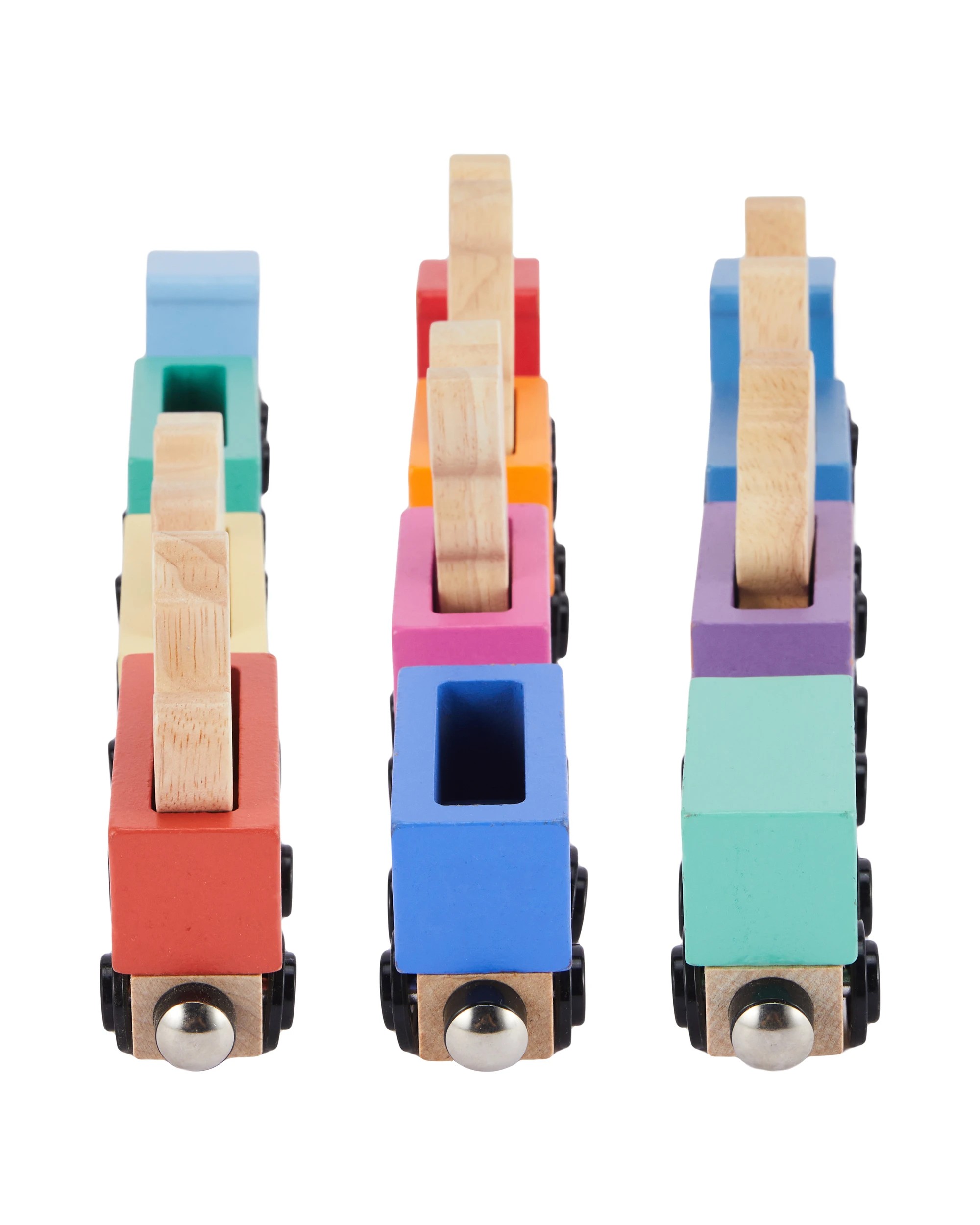 6 Disney Wooden Train - Assorted, 6 of 8