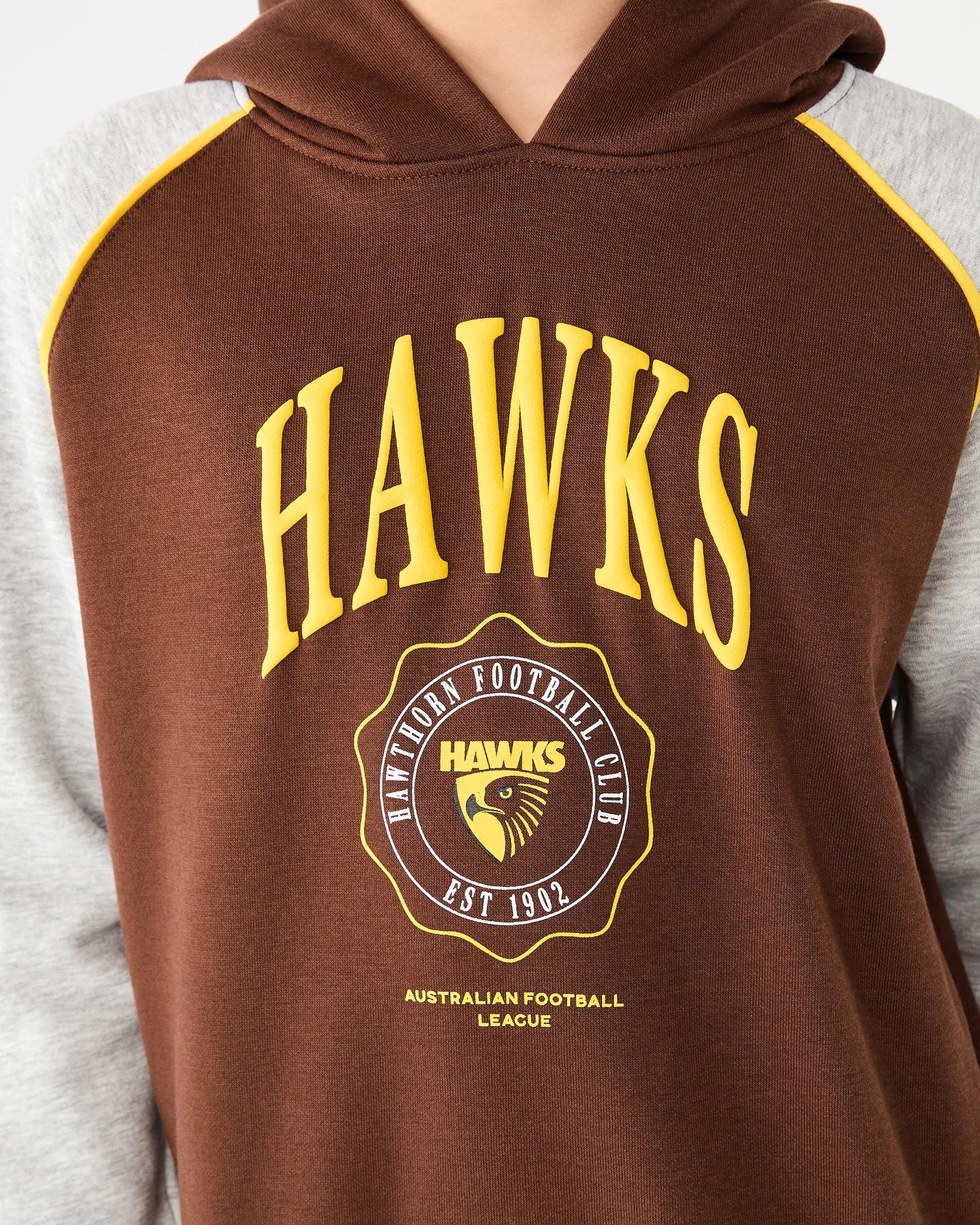 5 Official AFL Kids Hoodie Hawthorn, 5 of 6