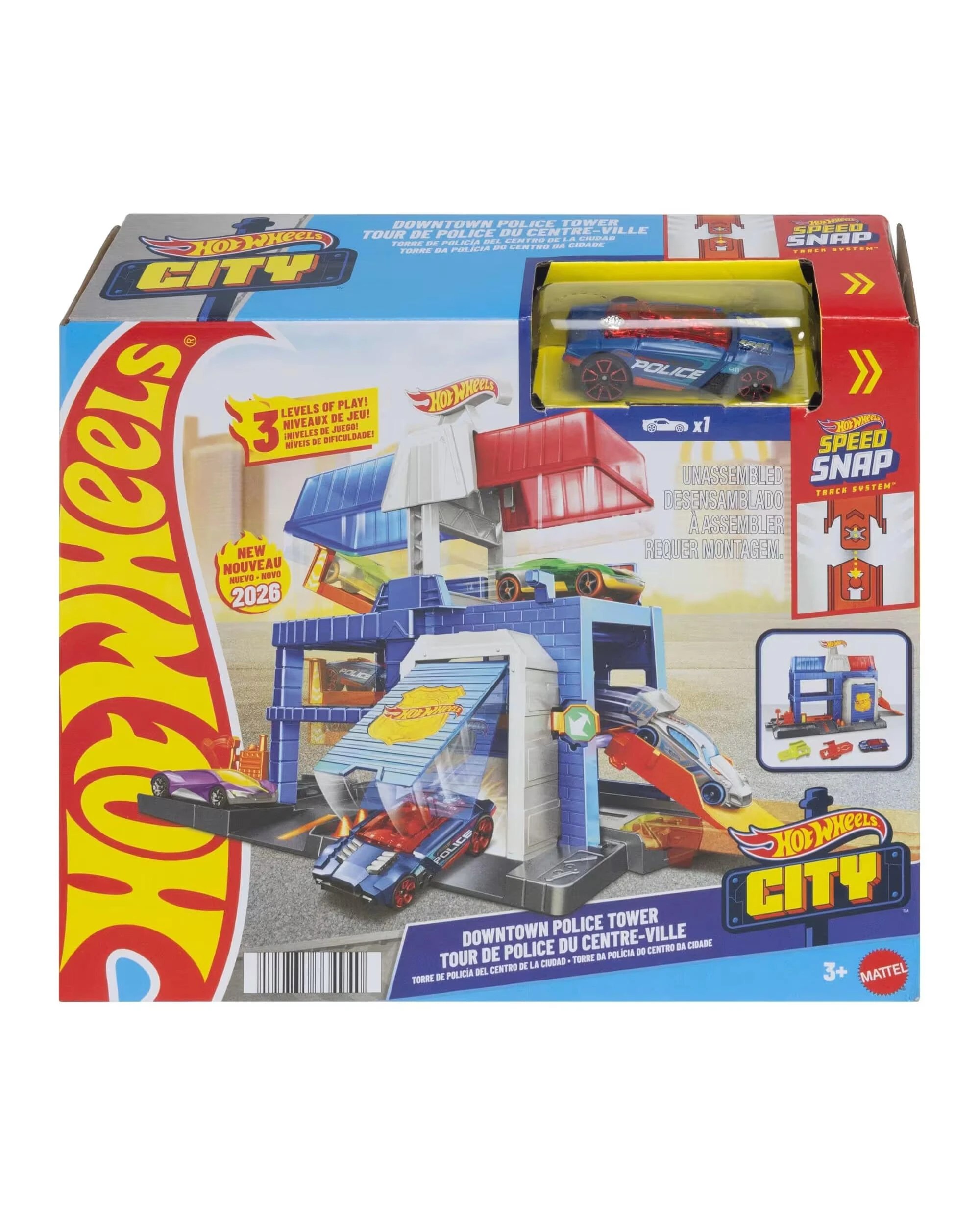 5 Hot Wheels City Downtown Police Tower Playset, 5 of 5