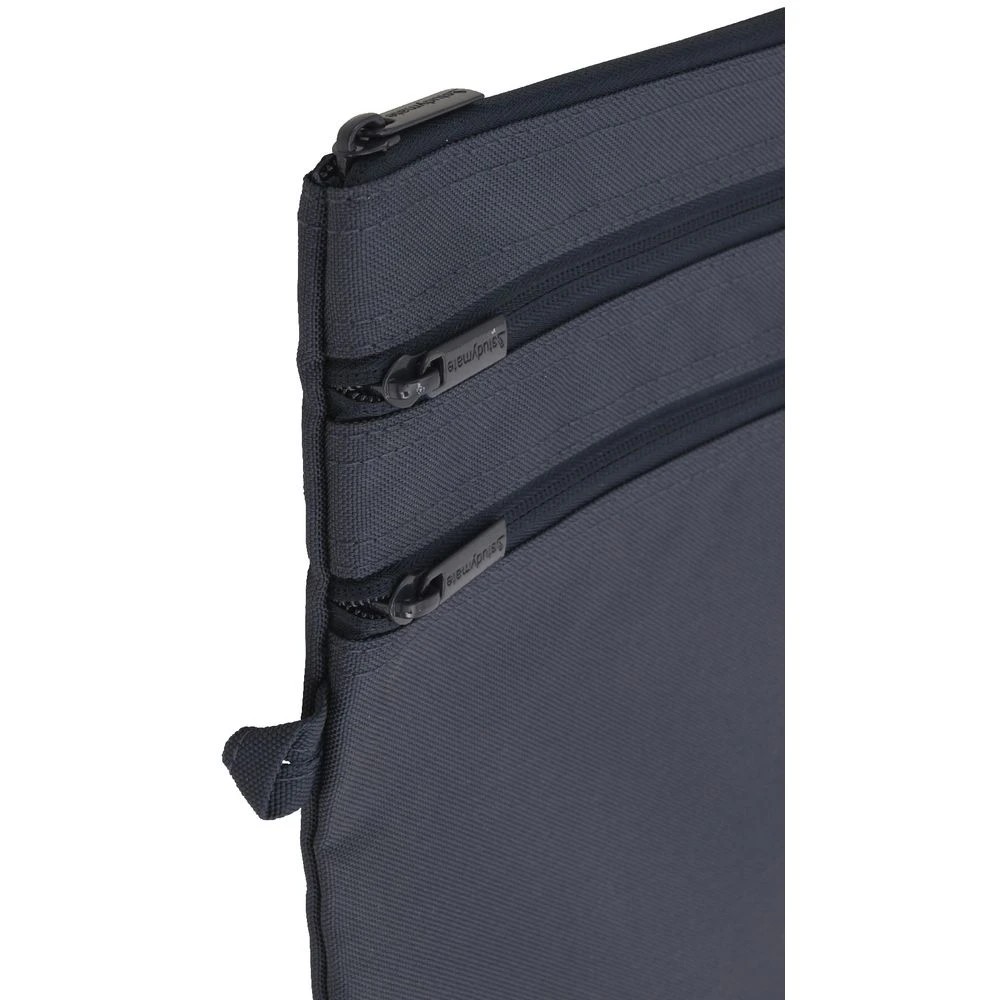 4 Studymate Triple Zip Pencil Case Navy, 4 of 4