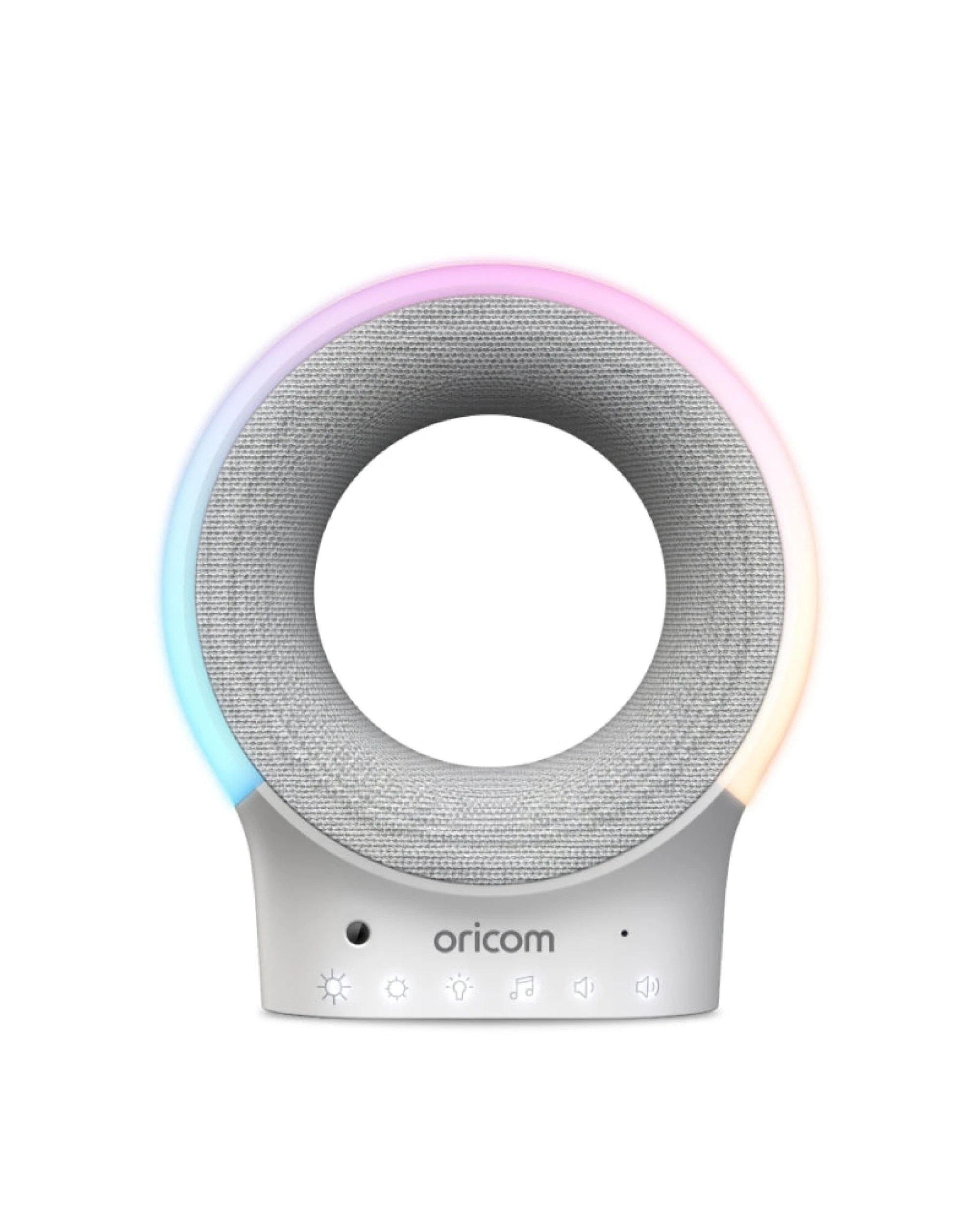 1 Oricom OBHSSOO Eclipse Smart Sound Baby Soother - White, 1 of 8