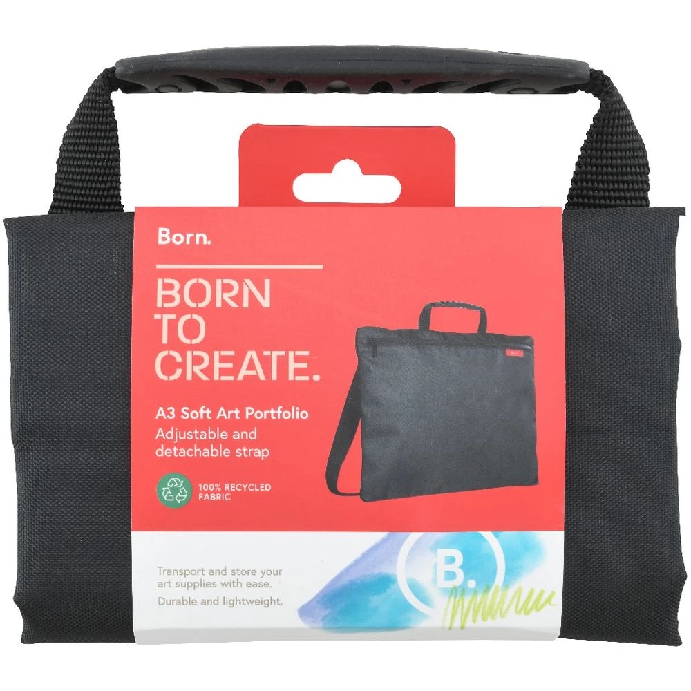 2 Born Soft Art Portfolio A3 Black, 2 of 2