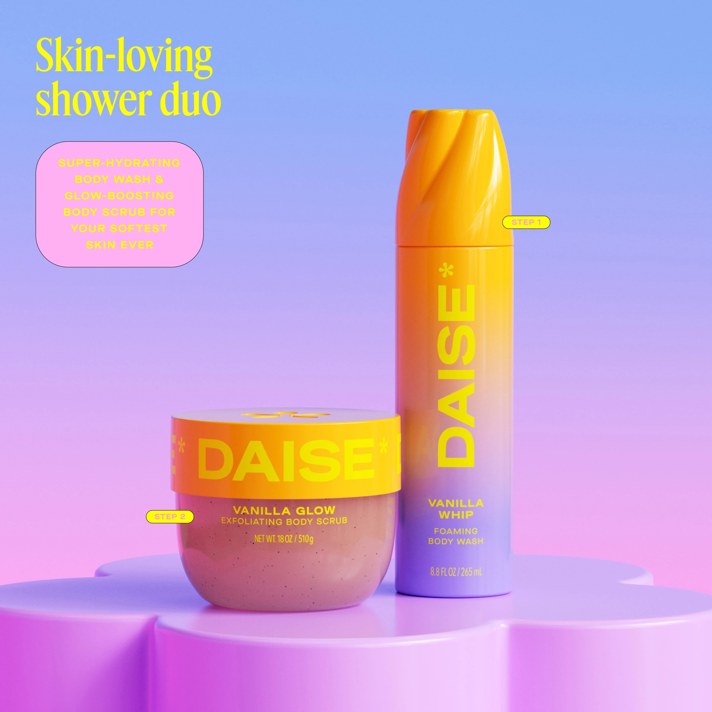 8 DAISE Exfoliating Body Scrub 510g - Vanilla Glow, 8 of 9