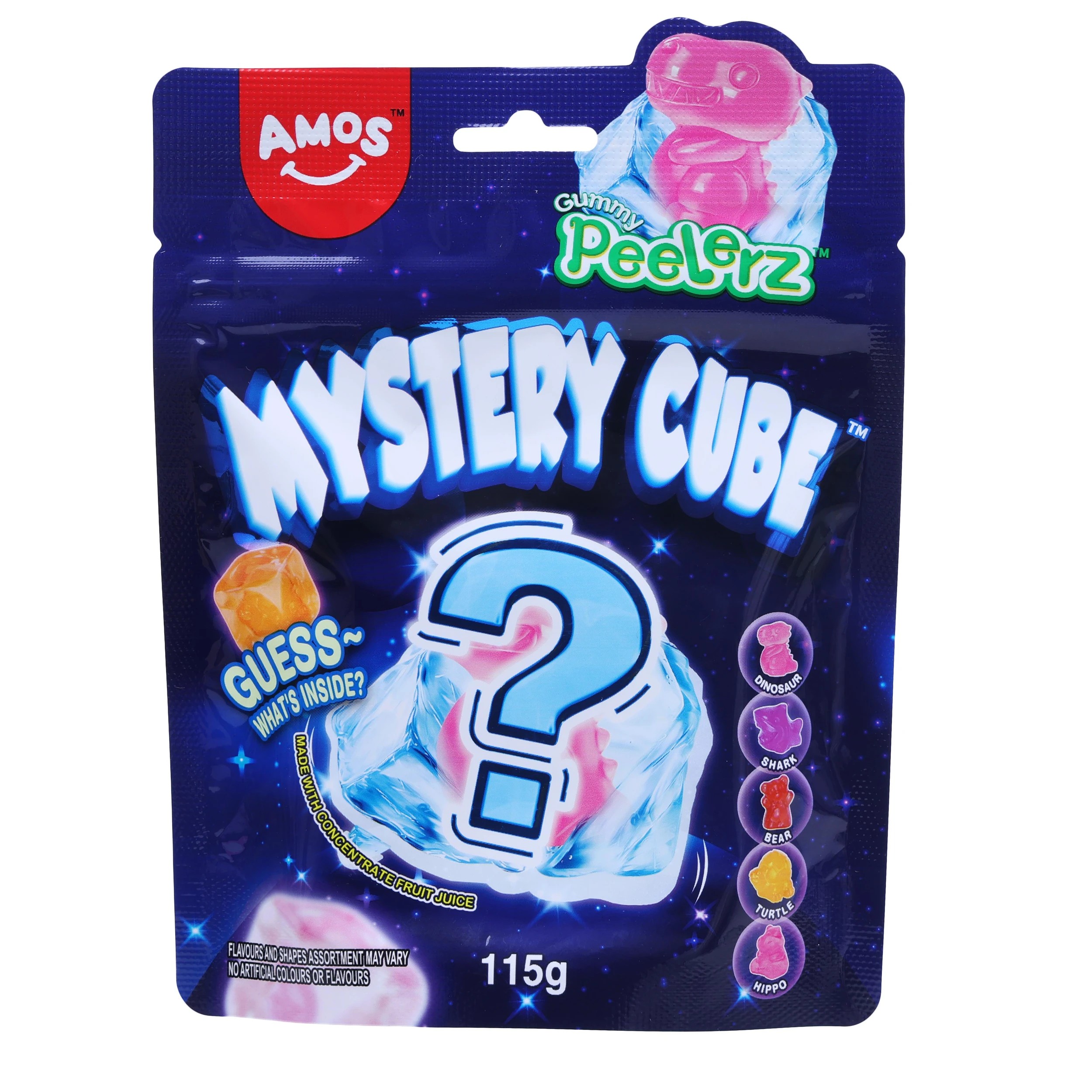 1 Amos 4D Gummy Mermaid Jewels 140g, 1 of 2