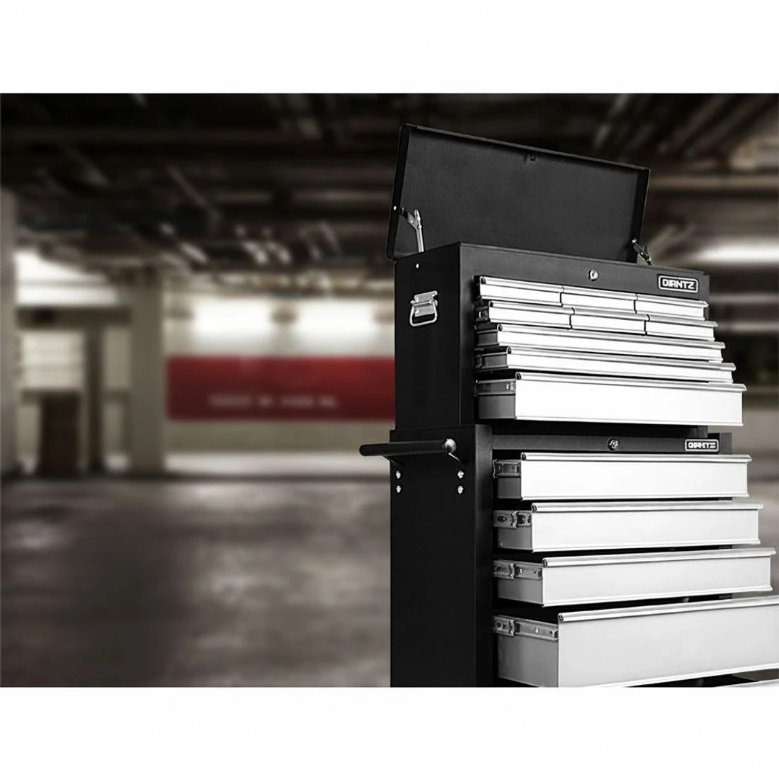 4 Giantz 14 Drawer Tool Box Cabinet Chest Mechanic Garage Storage Trolley - Multi, 4 of 5