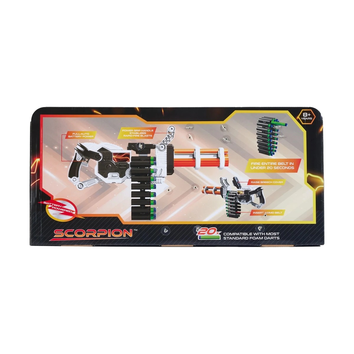 8 Scorpion 20X Motorized Belt Blaster, 8 of 8