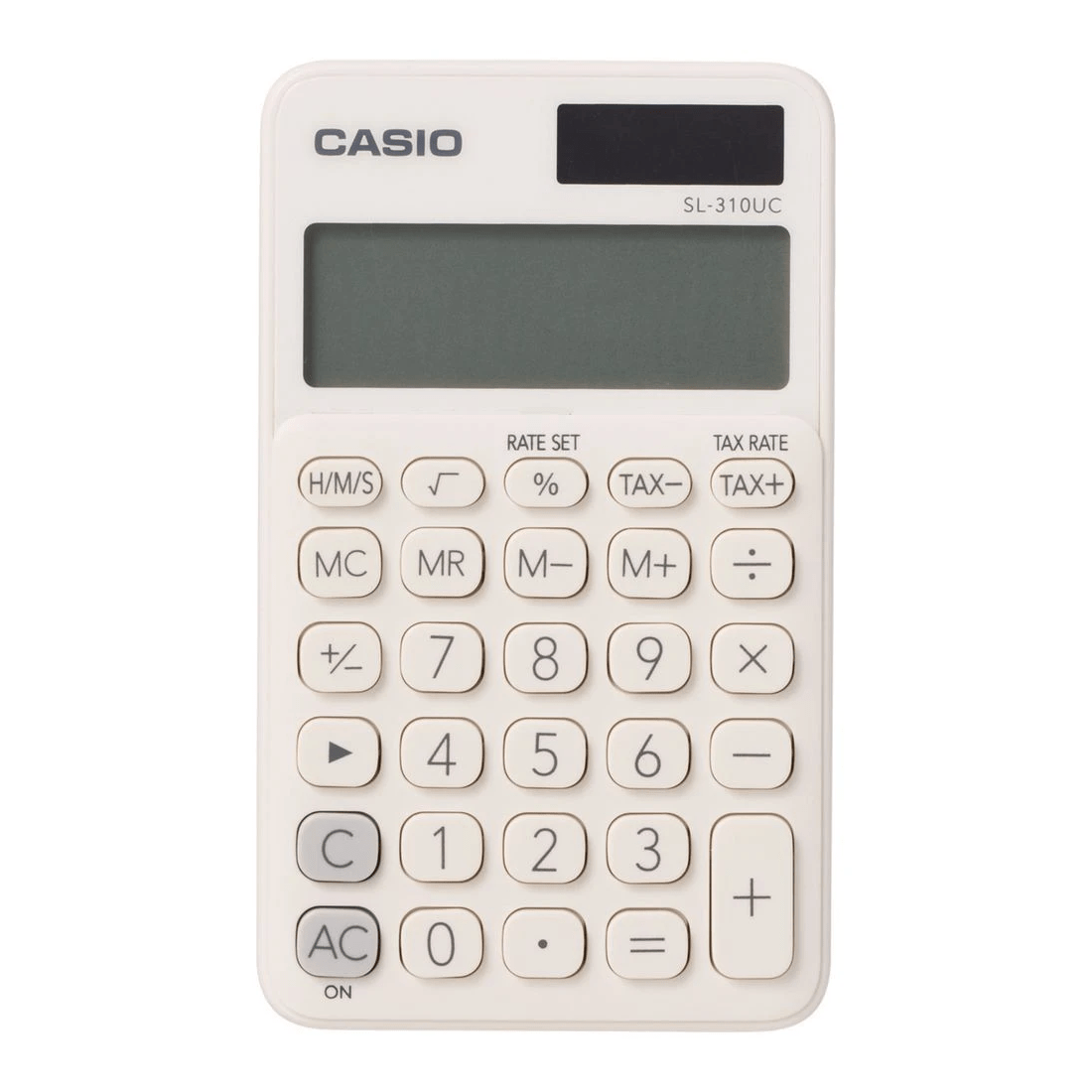 1 Casio 10 Digit Portable Calculator White SL-310UC, 1 of 3