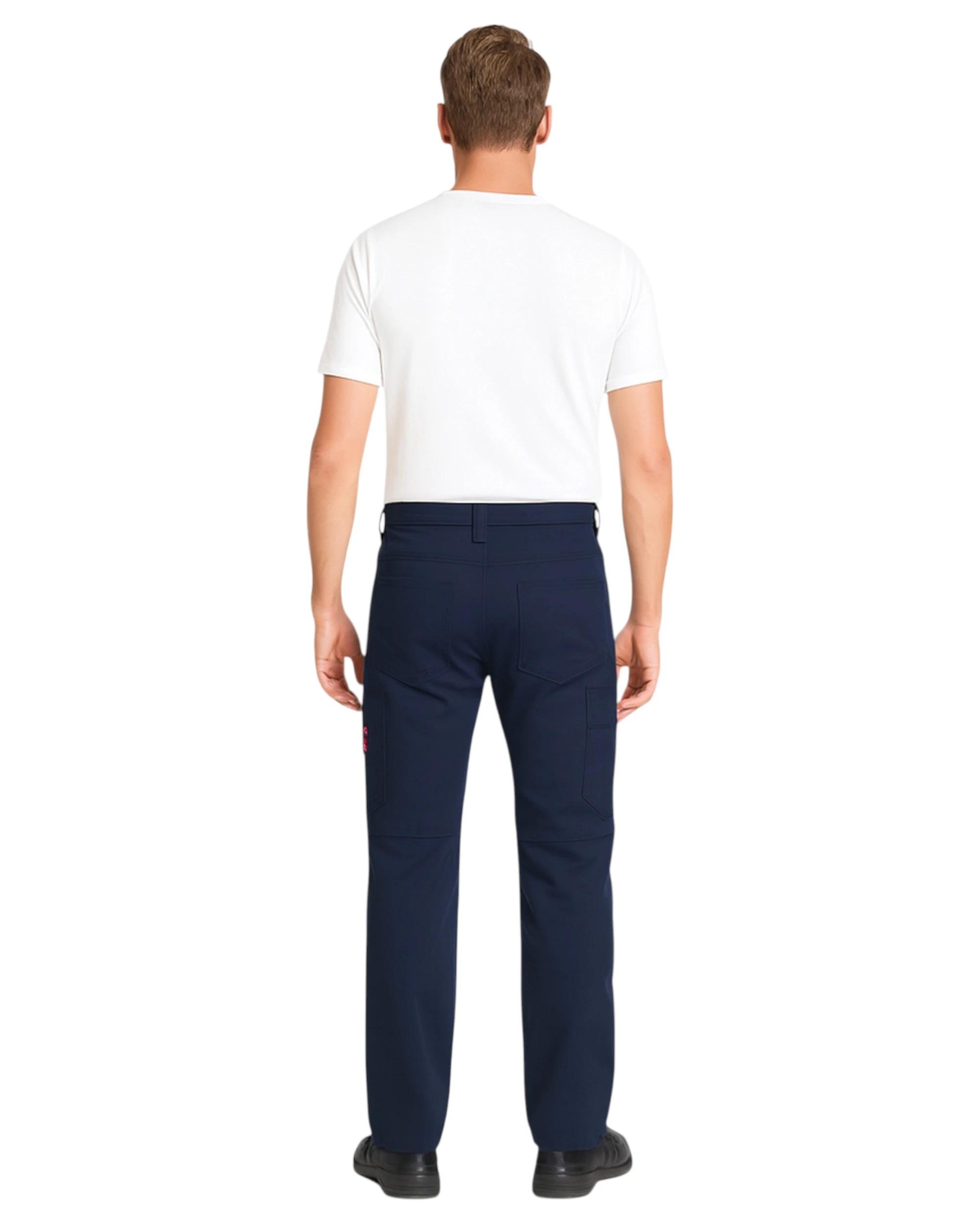 4 Hard Yakka Mens Legends Cargo Pant Workwear Navy Y02202 NAVY, 4 of 7