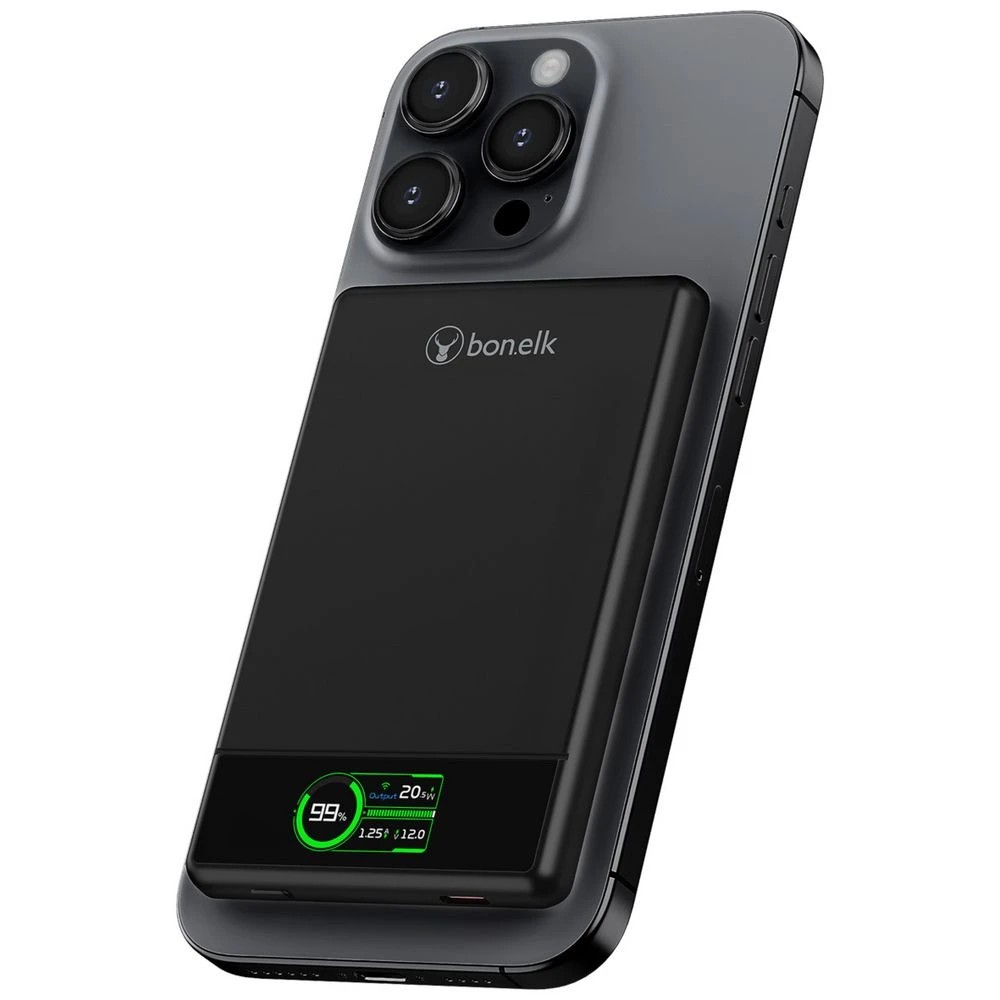 2 Bonelk MagTec 4-in-1 Power Bank 5k mAh Black, 2 of 10
