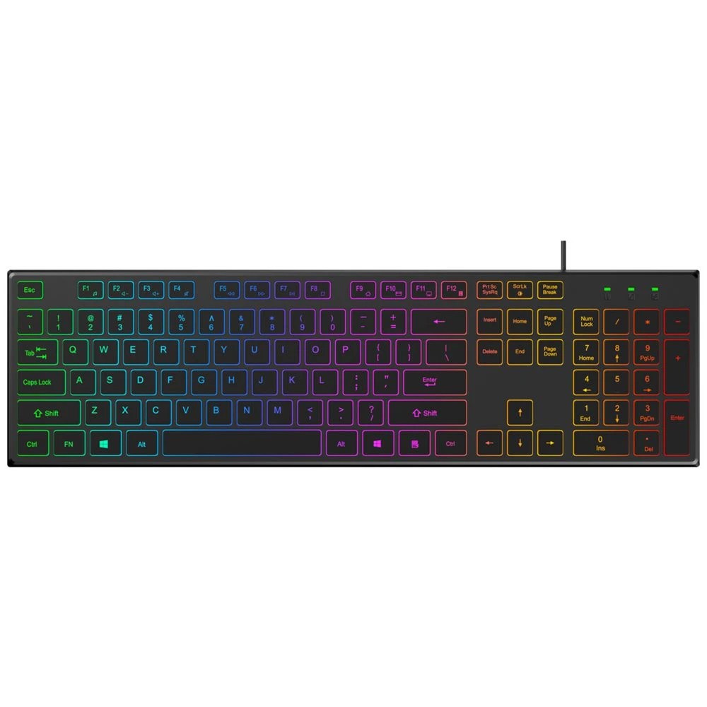 1 Qudo Silent RGB Wired Keyboard, 1 of 7