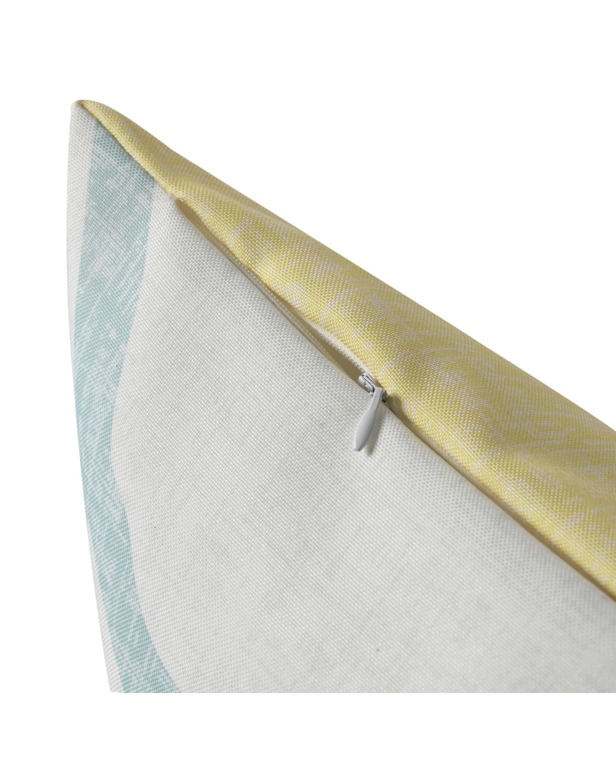 4 Vibes Noosa Printed Outdoor Cushion 50x50cm - Mustard, 4 of 8