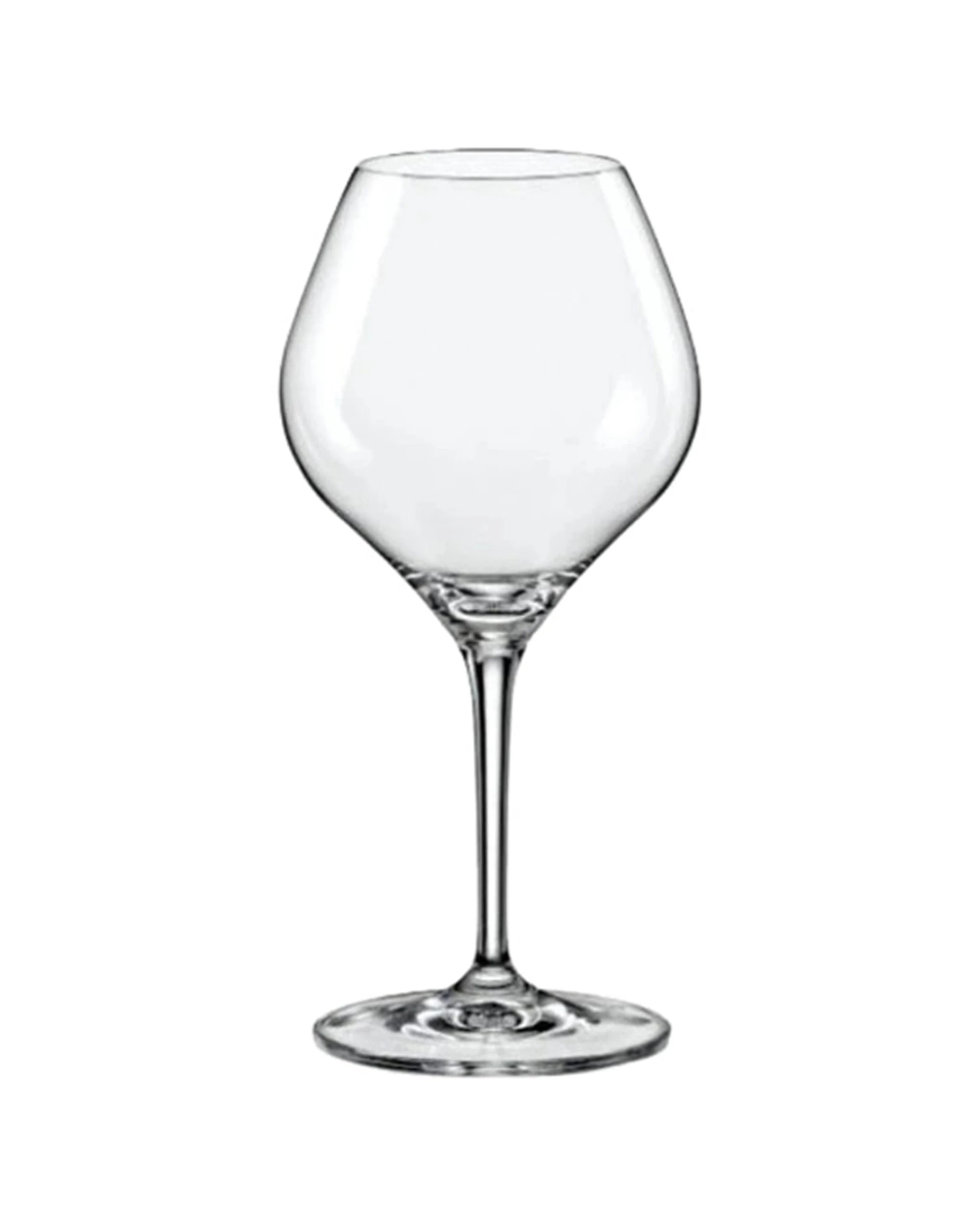 1 Bohemia 2pc Amoroso Wine Glass Set 280ml Lead Crystal Dishwasher Safe - Clear, 1 of 1