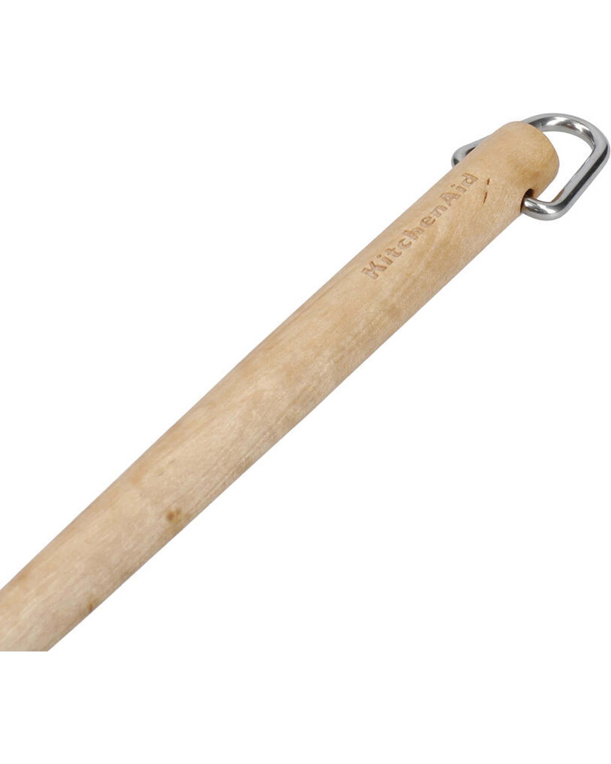 4 KitchenAid Birchwood Pasta Server 4PK Wooden Cooking Kitchen Utensil - Beige, 4 of 6