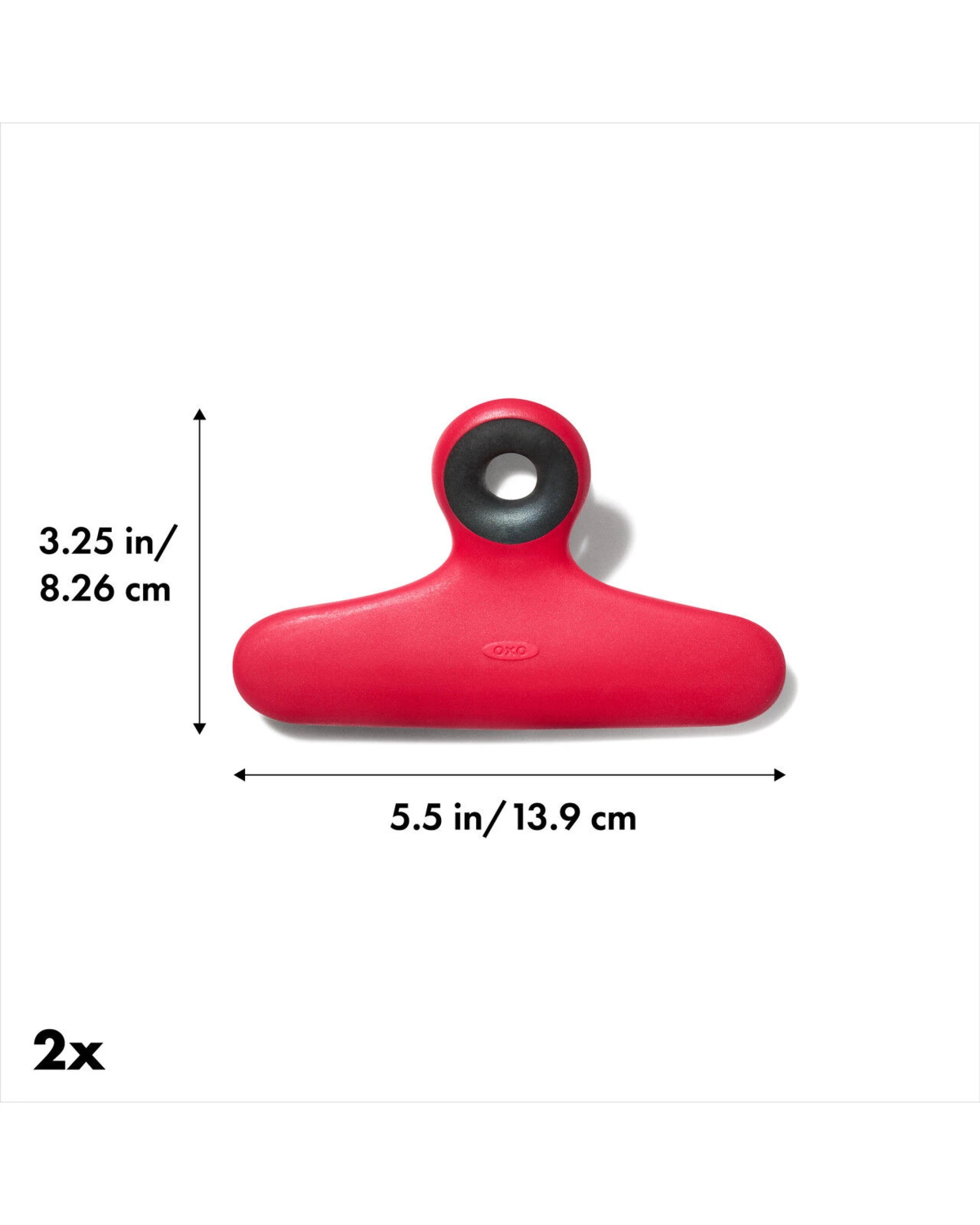 2 OXO Good Grips Bag Clips - 2-Pack Strong Hold Chip Sealers, 2 of 5