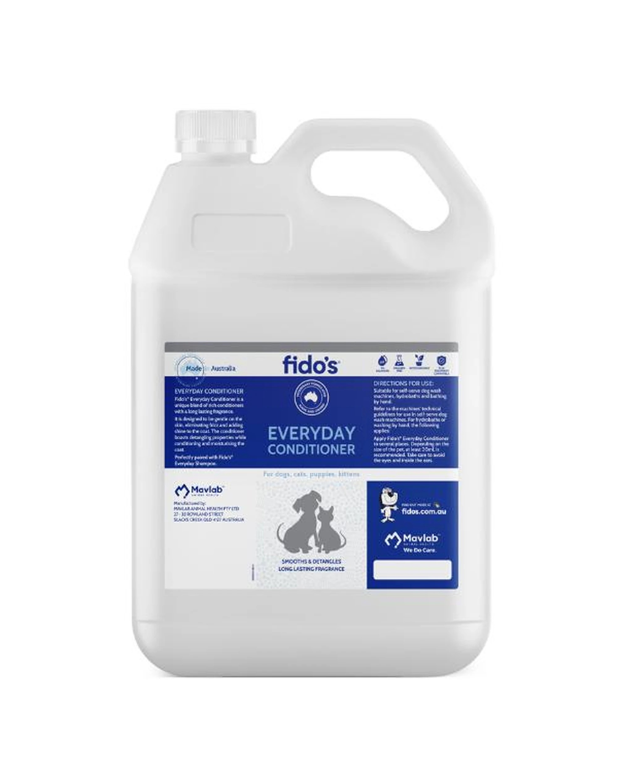 1 Fidos Everyday Conditioner Self-Serve Pet Wash for Dogs & Cats 5L, 1 of 1