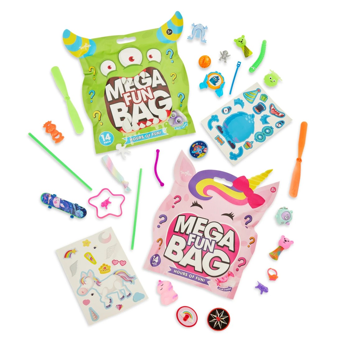 1 14 Piece ToyMania Mega Fun Bag - Assorted, 1 of 7