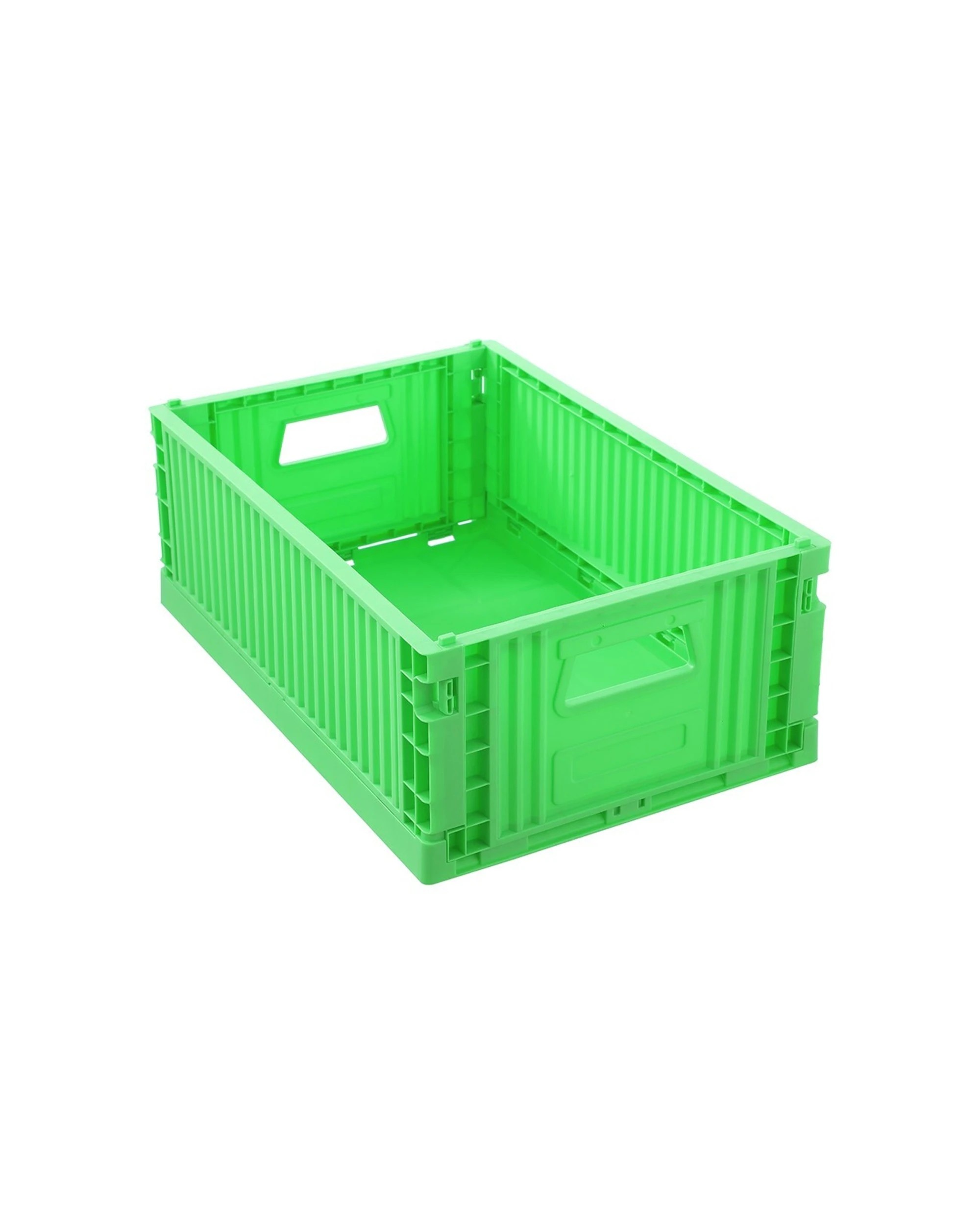 3 Boxsweden Foldaway Crate Storage 43cm x 29cm x 16cm Collapsible Stackable - Assorted, 3 of 9