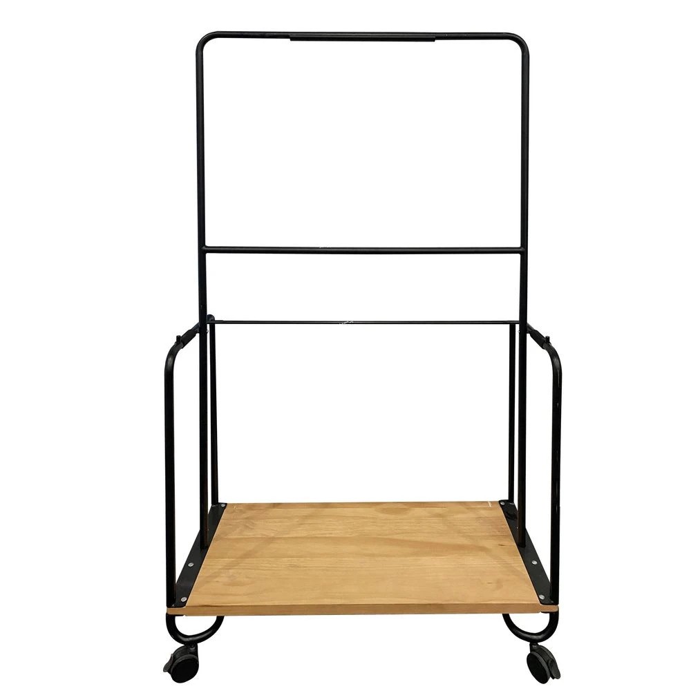 4 J.Burrows Whiteboard/Corkboard with Steel Easel Trolley, 4 of 10