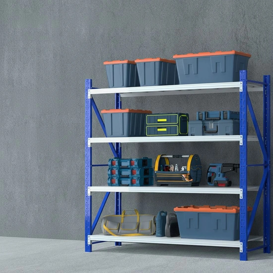 2 Giantz 2Mx2M Warehouse Shelving Garage Rack - Multi, 2 of 4