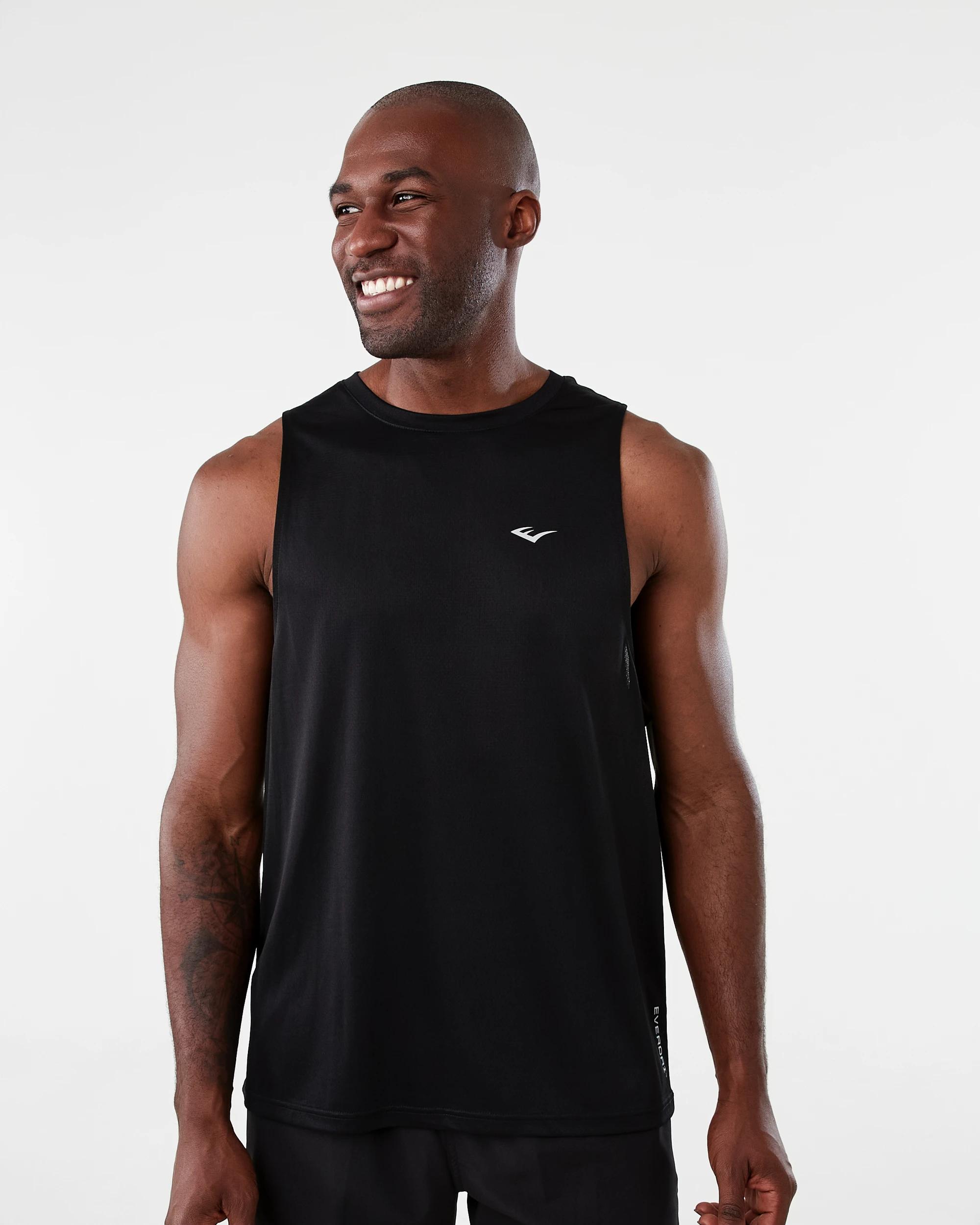 1 Everlast Mens Tech Tank Black, 1 of 9