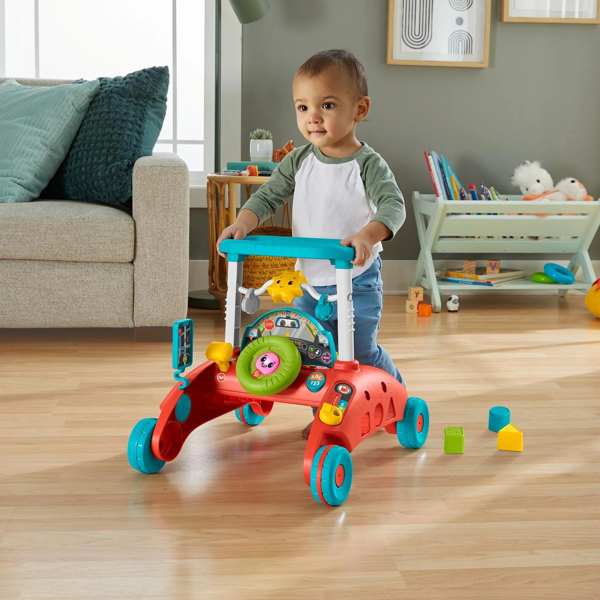 7 Fisher-Price 2-Sided Steady Speed Walker - Multi, 7 of 10