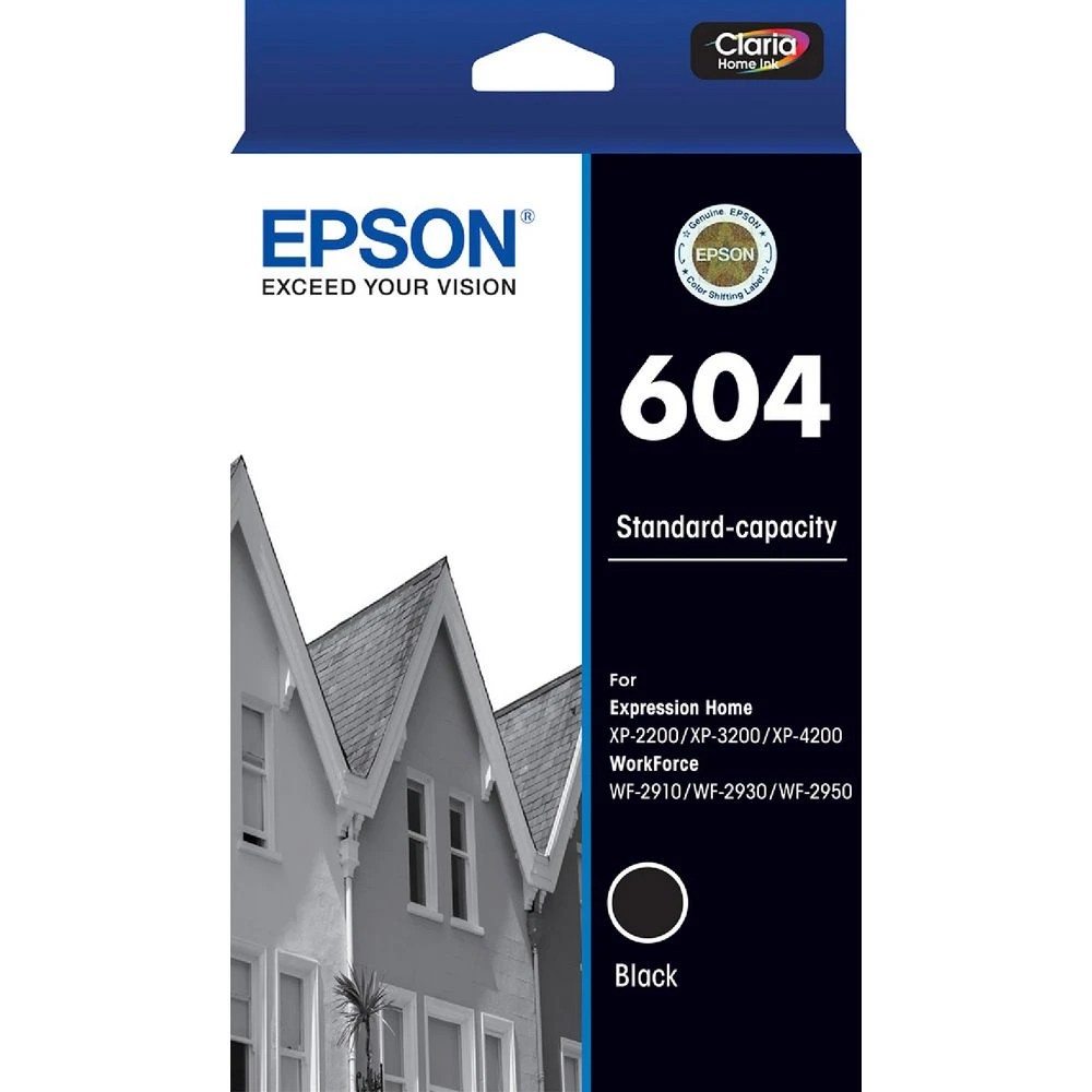 1 Epson 604 Ink Cartridge Black, 1 of 1