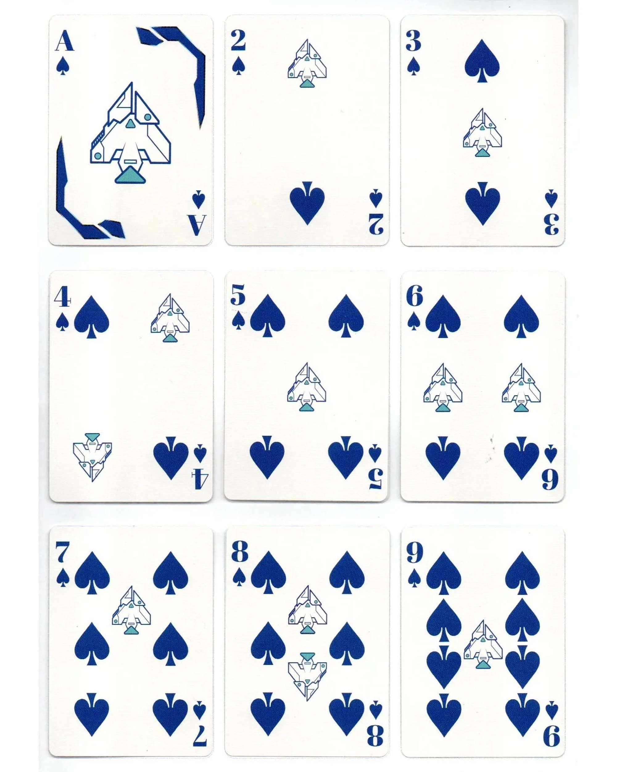 8 Bicycle Gundam Seed Playing Cards, 8 of 9