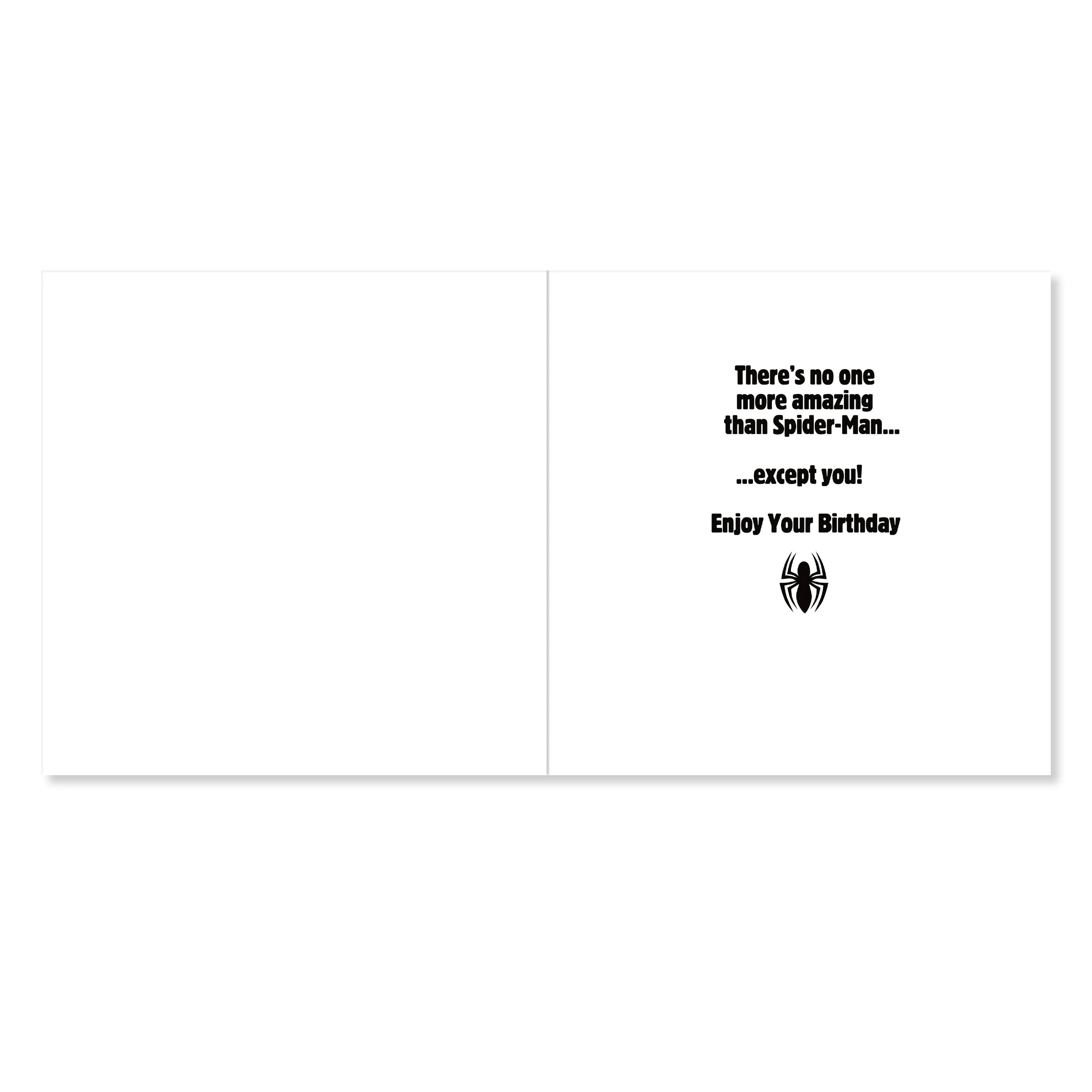 2 Hallmark Birthday Card for Kids - Spider-Man, 2 of 3