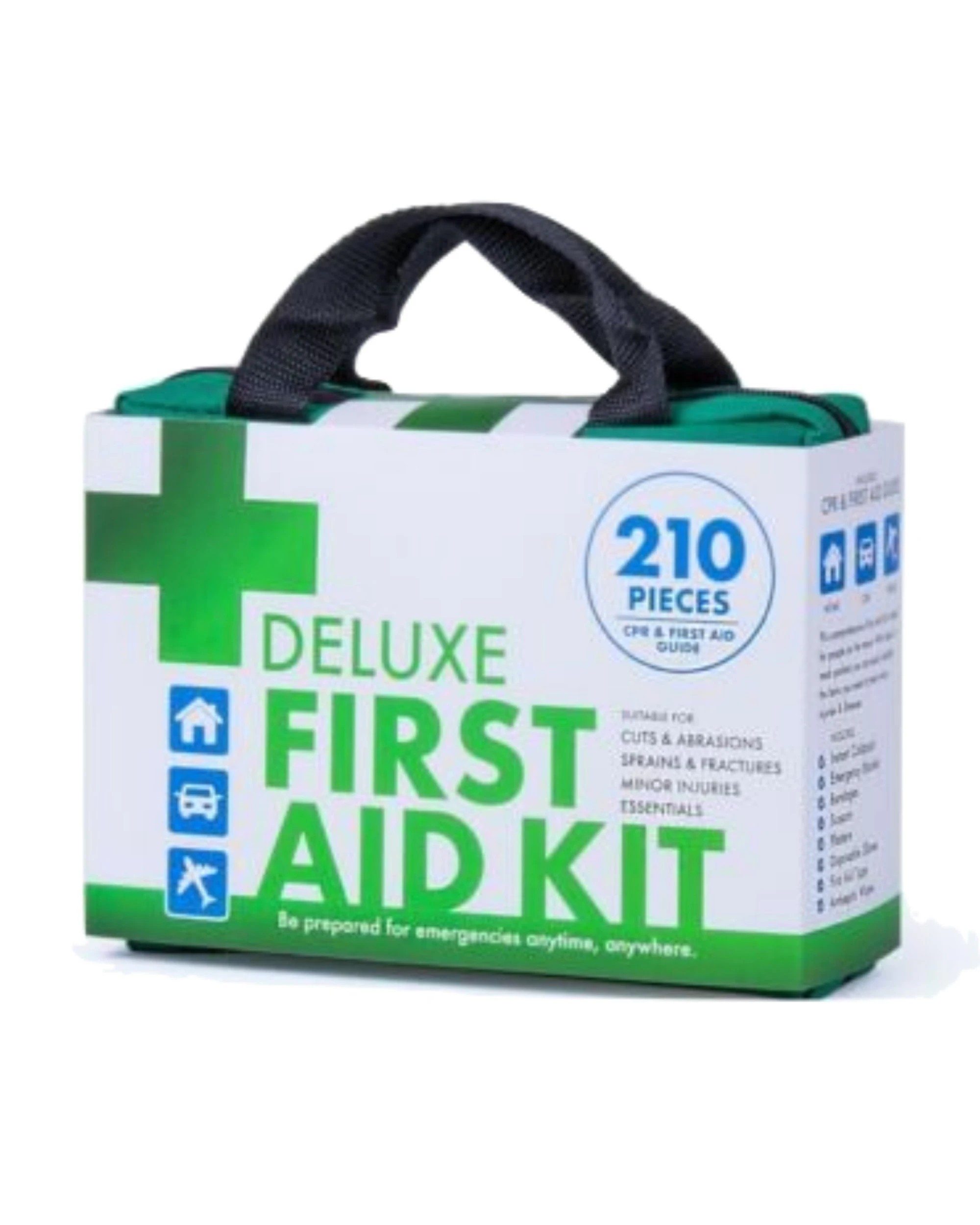 1 BR Home 210 Pcs Emergency First Aid Kit Medical Travel Set Workplace, 1 of 2