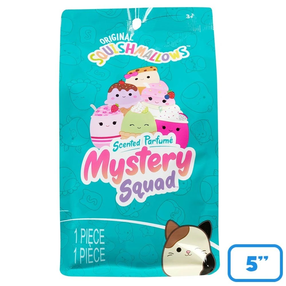 1 Squishmallows Scented Mystery Squad 5" Plush Blind Bag (Single Bag) - Multi, 1 of 5