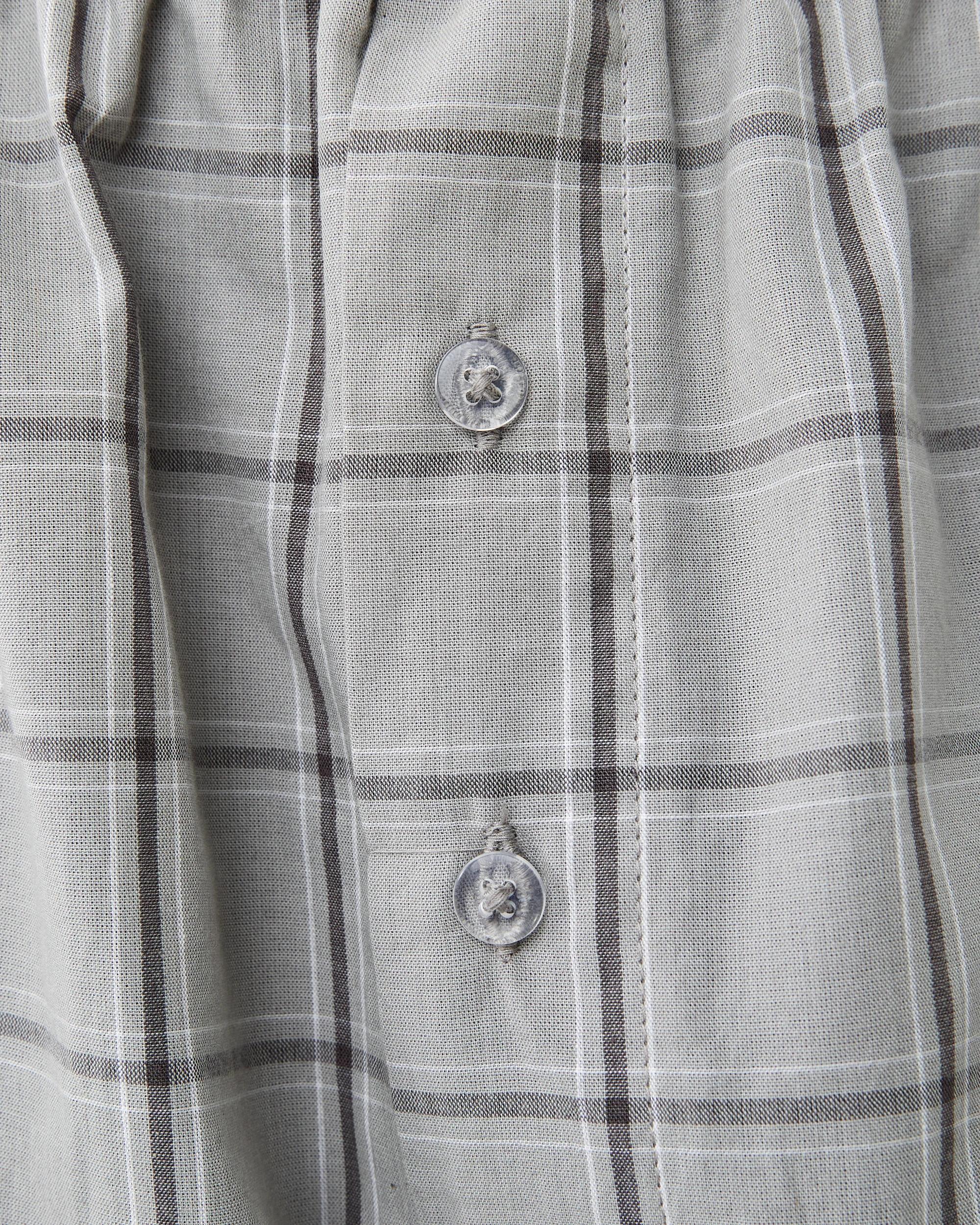 8 3 Pack Alpha Classic Woven Boxers Gry Check, 8 of 8