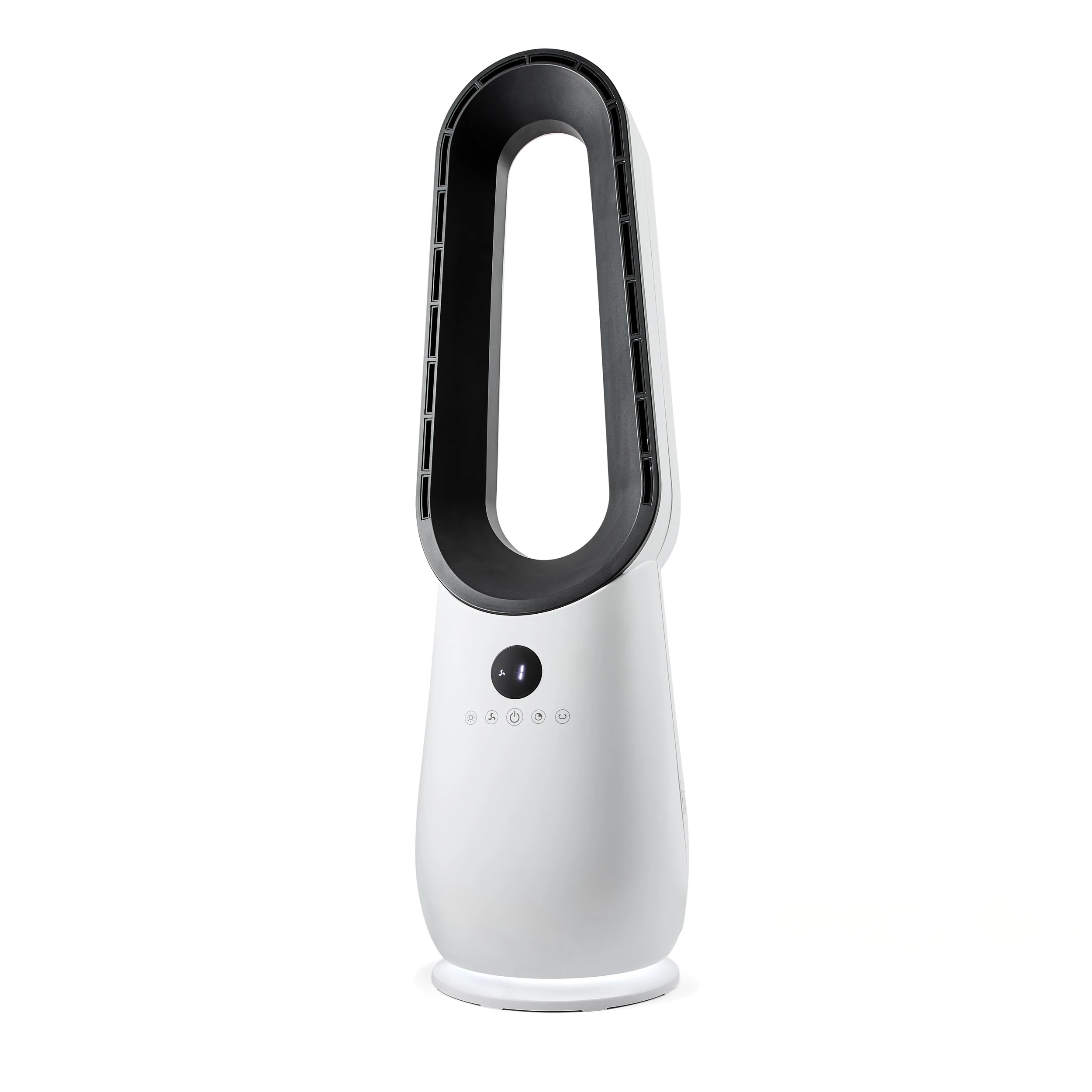 1 Bladeless Floor Fan - White, 1 of 8
