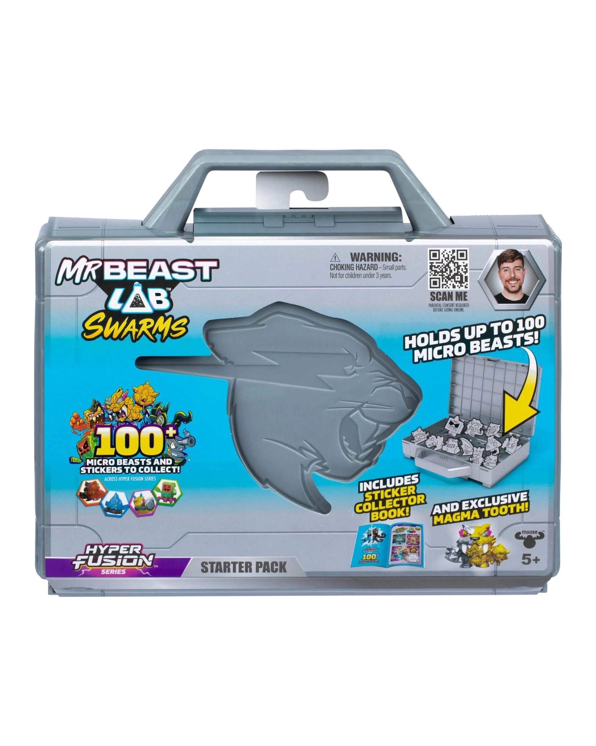 1 Mr Beast Lab Swarms Hyper Fusion Series Starter Pack, 1 of 8