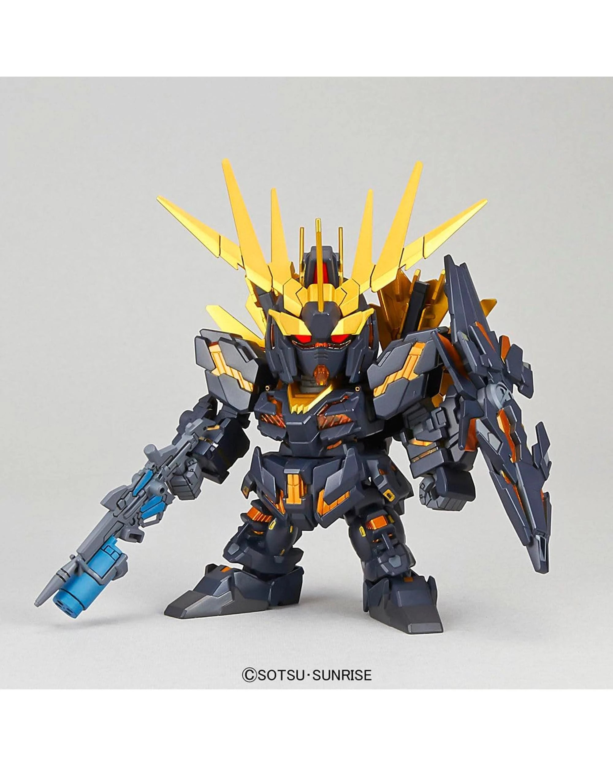3 Bandai Gundam SD EX-Standard 015 Unicorn Gundam 02 Banshee Norn Destroy Mode Model Kit, 3 of 8