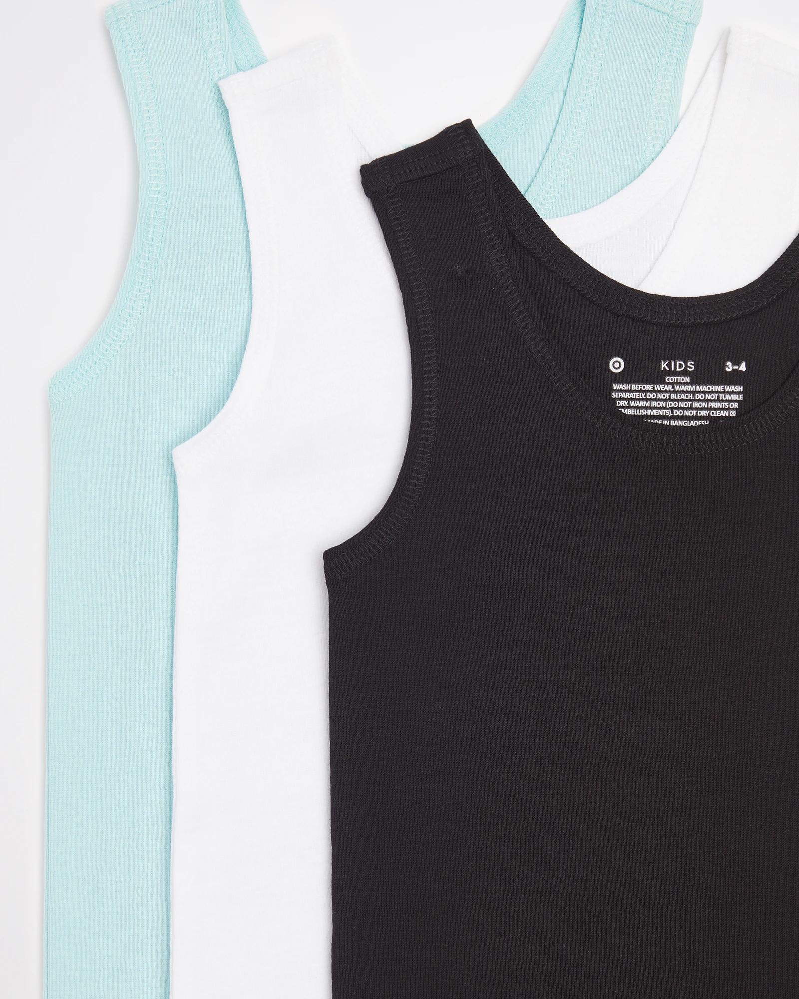 2 Target Boys Cotton Vests - 3 Pack MULTI, 2 of 4