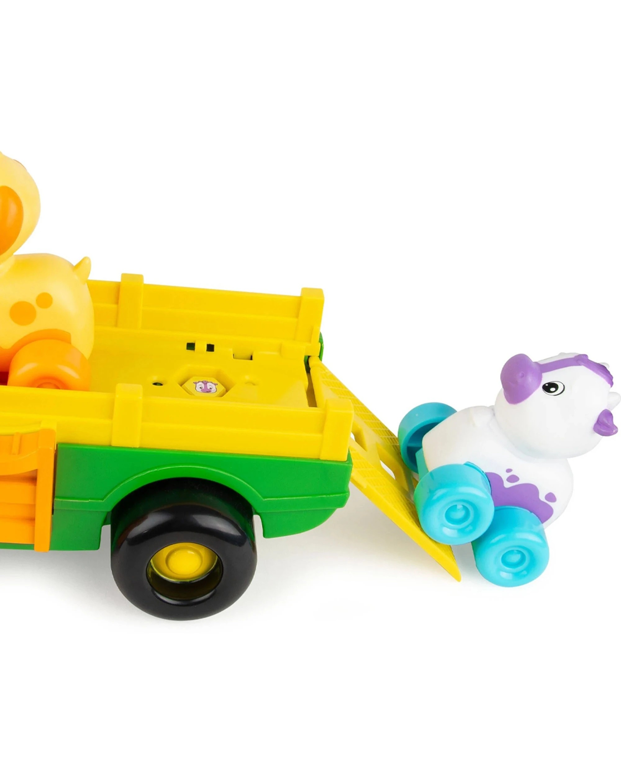 4 John Deere Animal Sounds Wagon Ride Interactive Kids Toy With Farm Music - Multi, 4 of 8