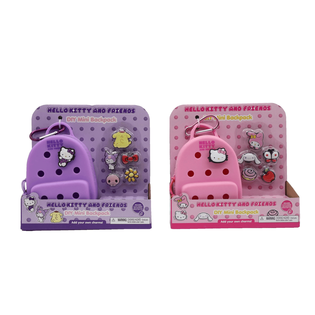 1 Hello Kitty Mini Charm Backpacks - Multi, 1 of 8