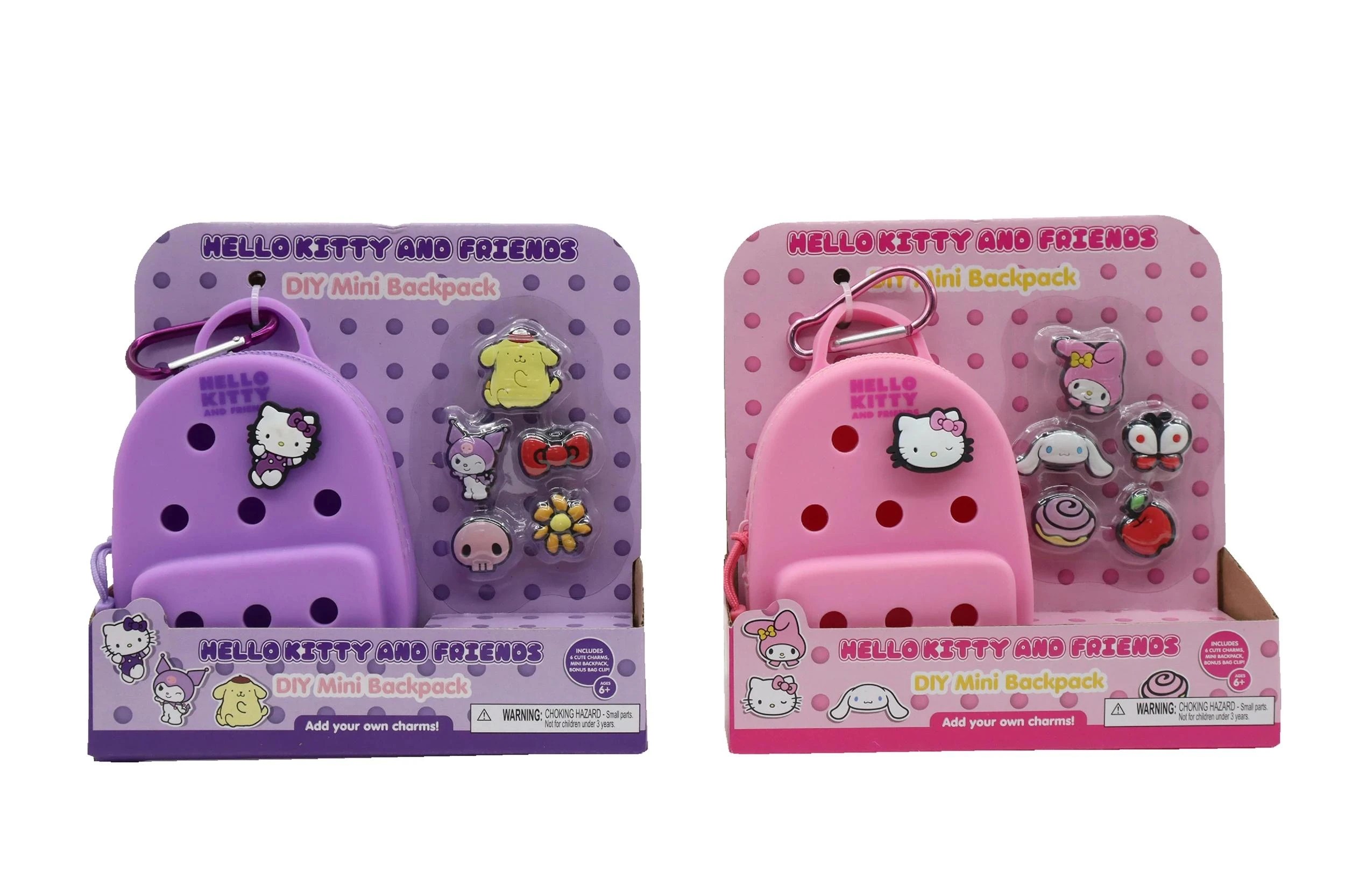 1 Hello Kitty Mini Charm Backpacks - Multi, 1 of 8