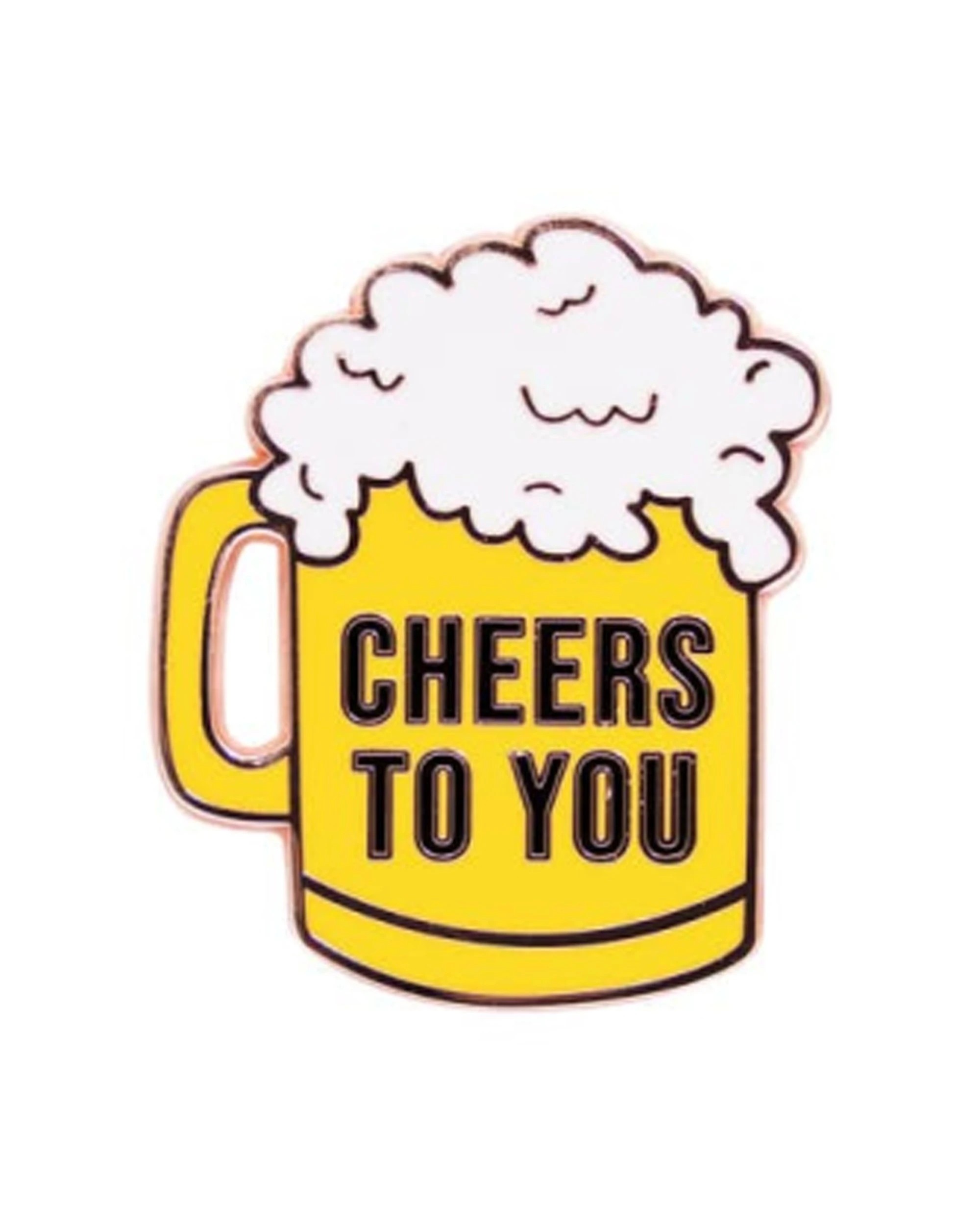 2 Splosh 2PK Father's Day Cheers Keepsake Pin Enamel Heartfelt Collectable - ONE SIZE - Gold, 2 of 5